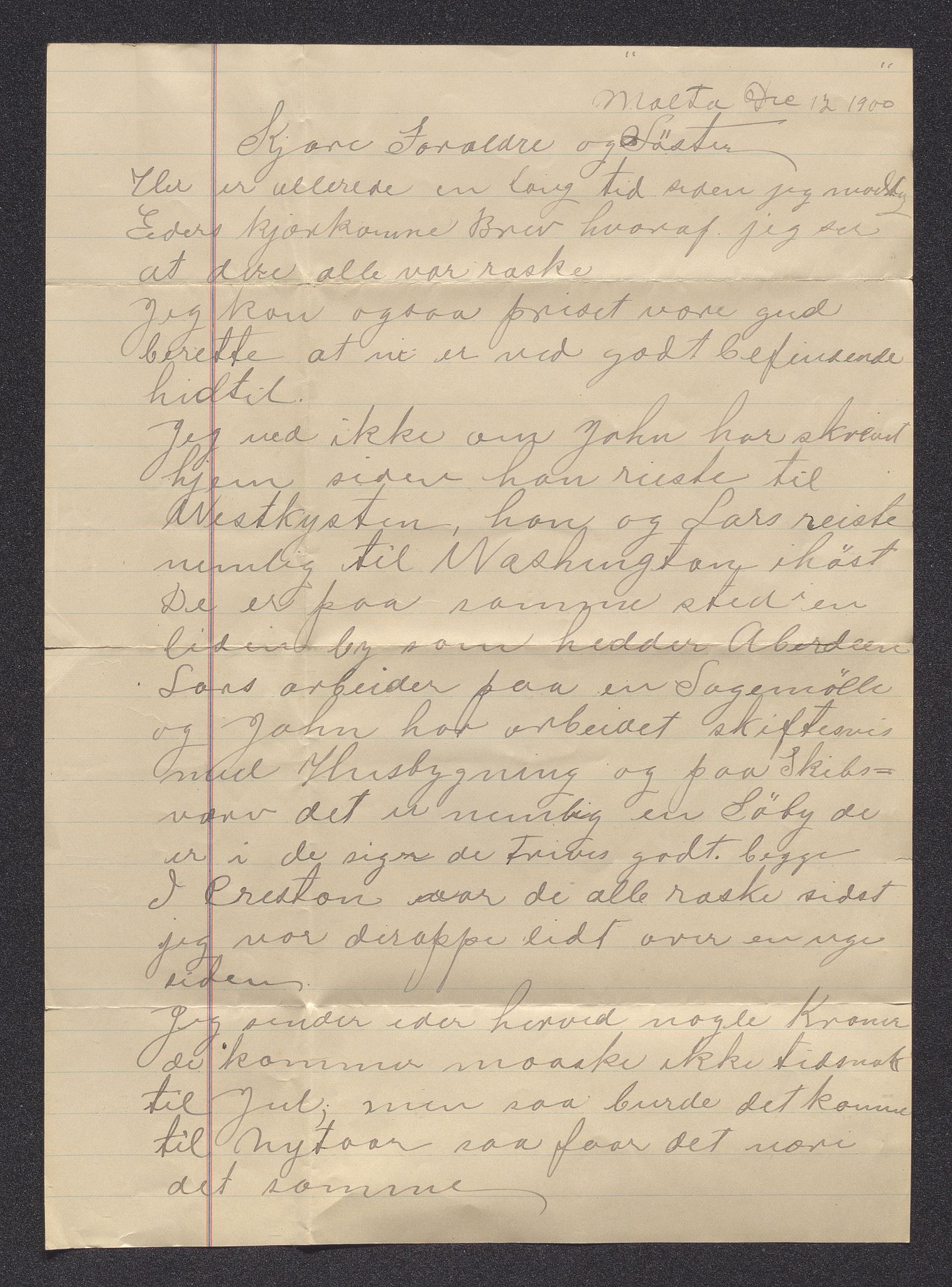 Pa 0273 - Amerikabrev fra Bjøravågen, AV/SAST-A-100411/Y/Ya/L0002: Brev, 1869-1939, p. 126