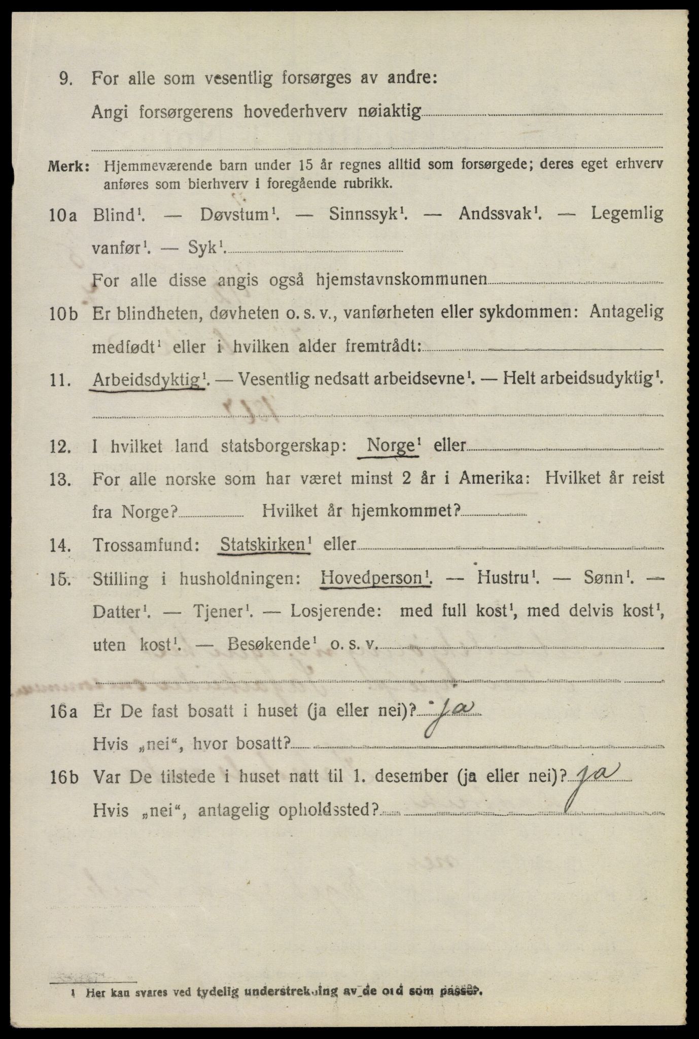 SAO, 1920 census for Nittedal, 1920, p. 6437