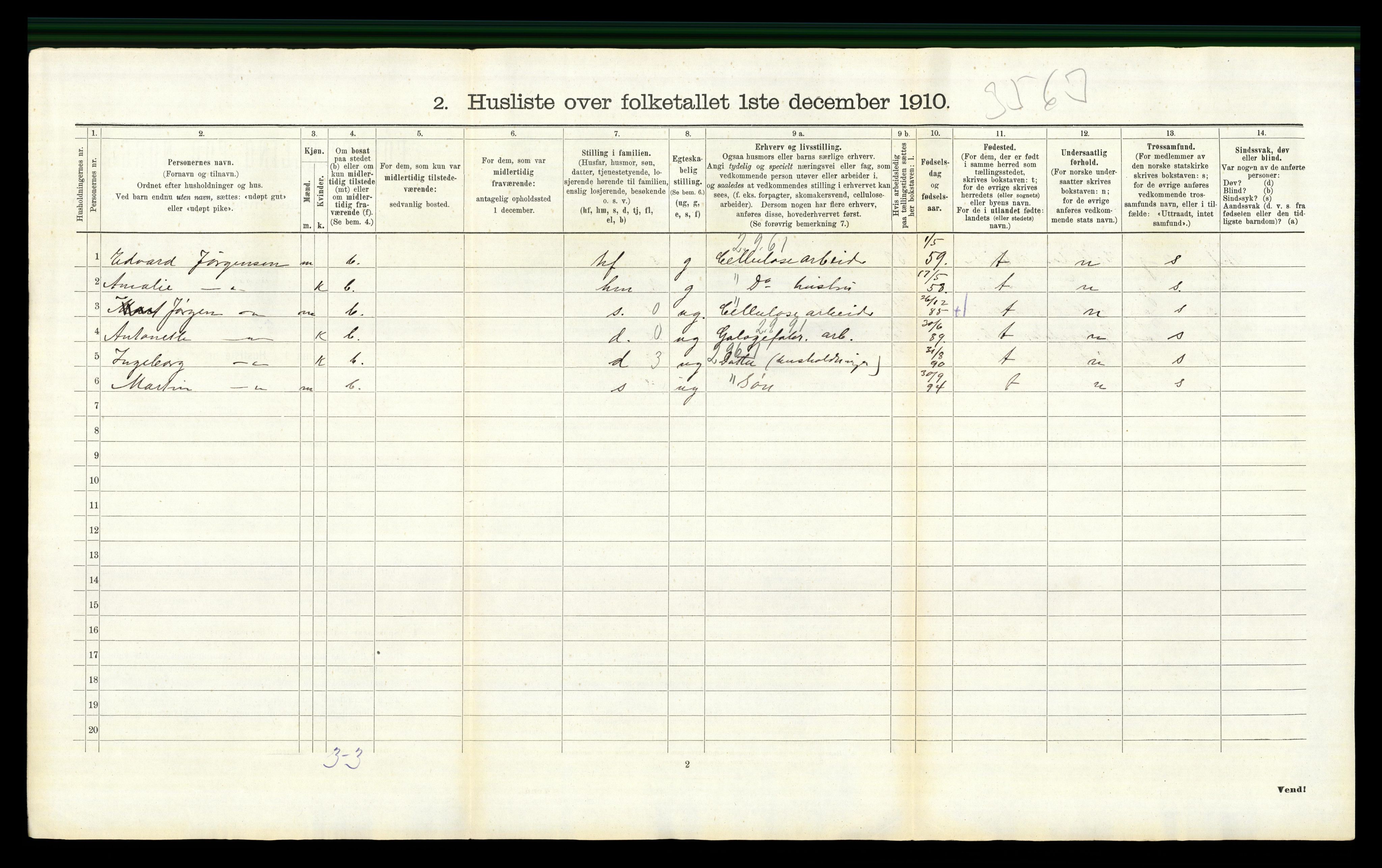 RA, 1910 census for Nedre Eiker, 1910, p. 1182