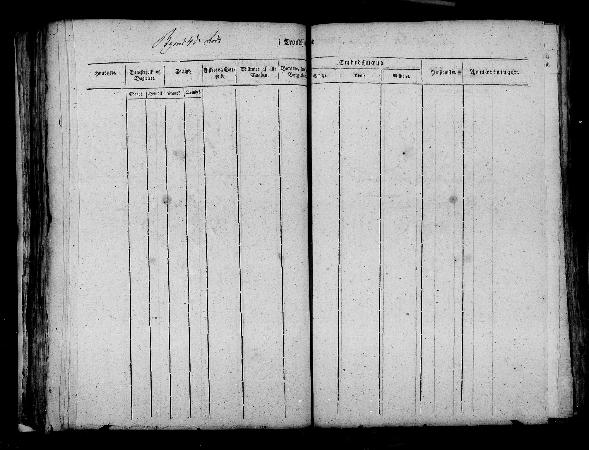 RA, Census 1815, vol. 4: Trondheim, 1815, p. 139