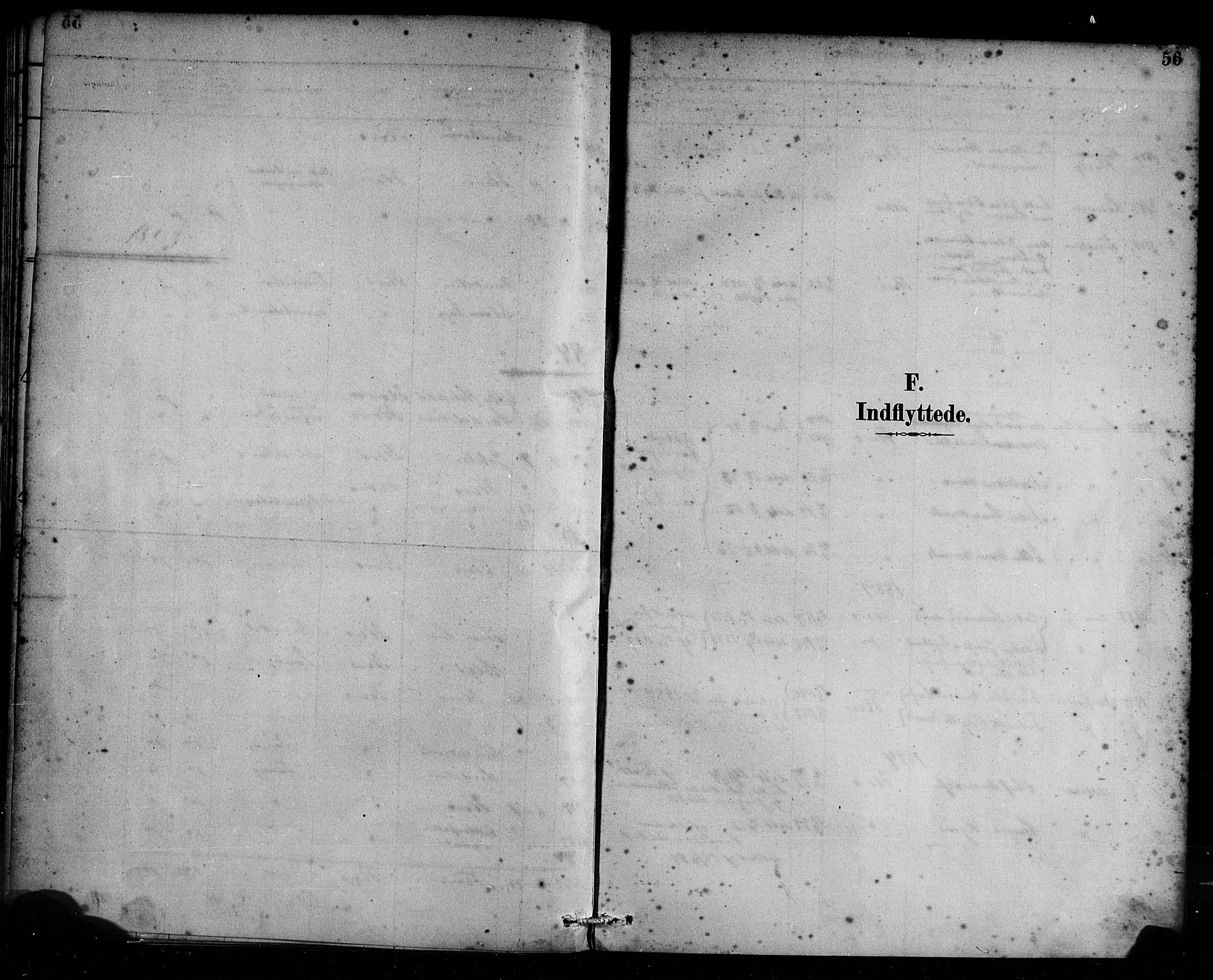 Kinn sokneprestembete, SAB/A-80801/H/Haa/Haac/L0001: Parish register (official) no. C 1, 1883-1894, p. 56