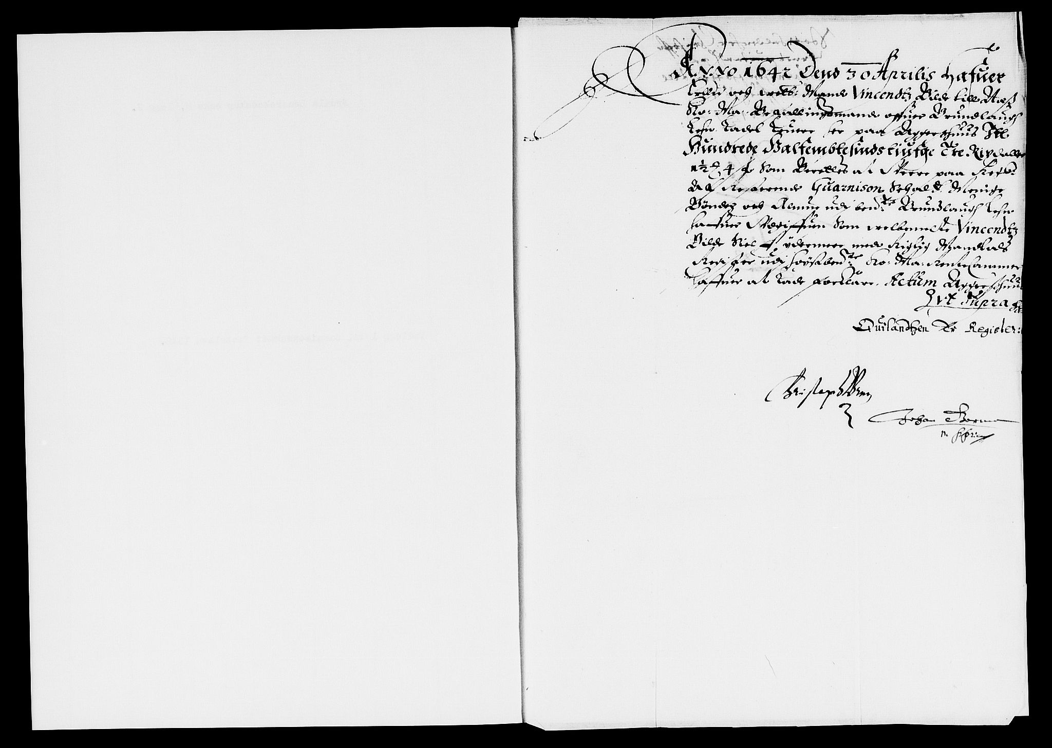 Rentekammeret inntil 1814, Reviderte regnskaper, Lensregnskaper, AV/RA-EA-5023/R/Rb/Rbl/L0008: Brunla len, 1641-1644