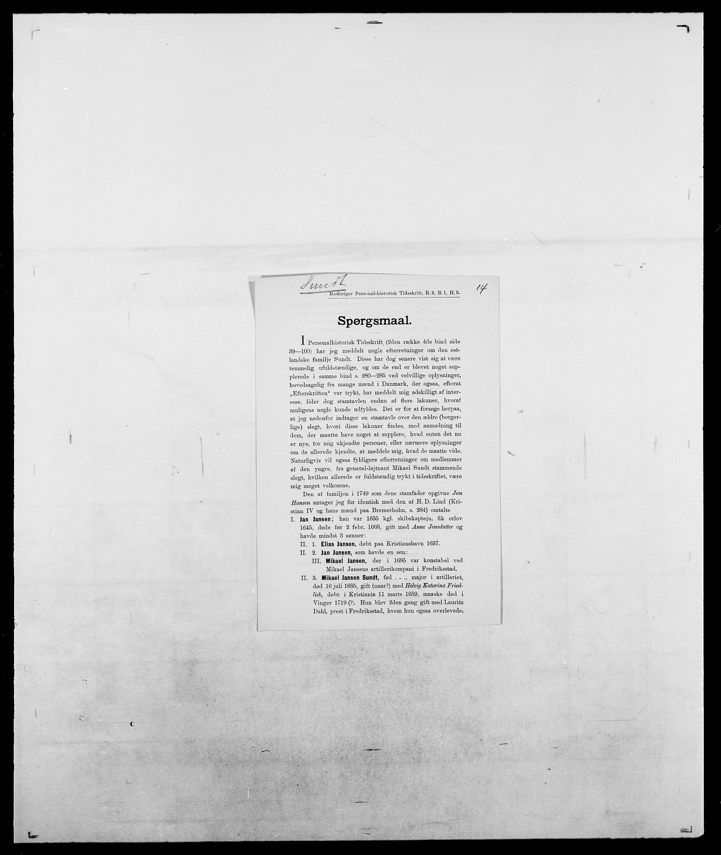 Delgobe, Charles Antoine - samling, AV/SAO-PAO-0038/D/Da/L0037: Steen, Sthen, Stein - Svare, Svanige, Svanne, se også Svanning og Schwane, p. 951