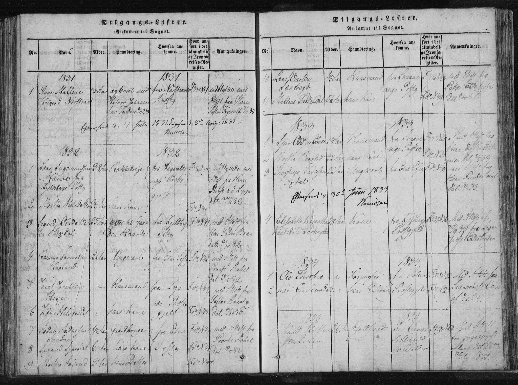 Vikedal sokneprestkontor, AV/SAST-A-101840/01/IV: Parish register (official) no. A 4, 1816-1850, p. 304