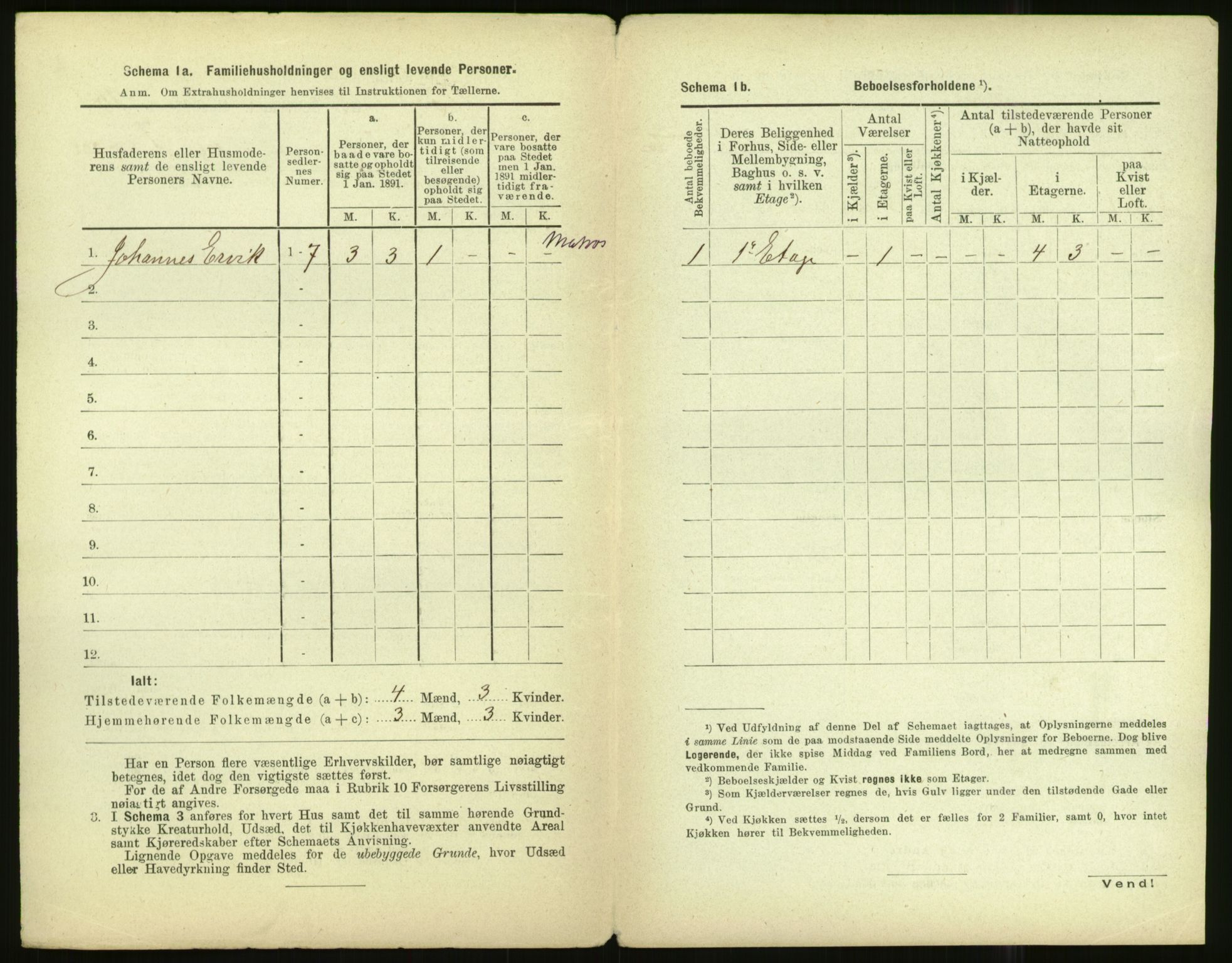 RA, 1891 census for 1401 Florø, 1891, p. 28