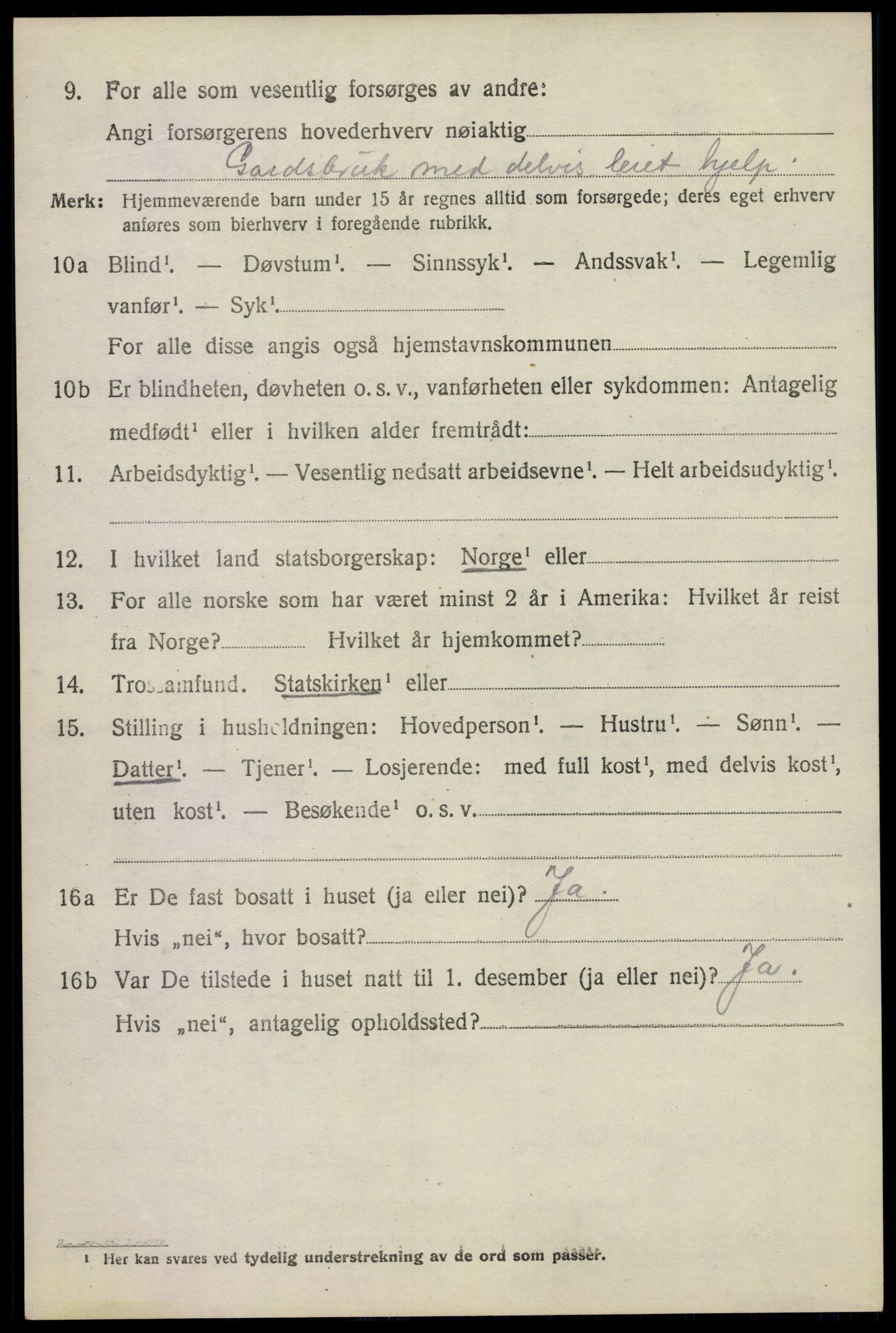 SAKO, 1920 census for Sem, 1920, p. 7078