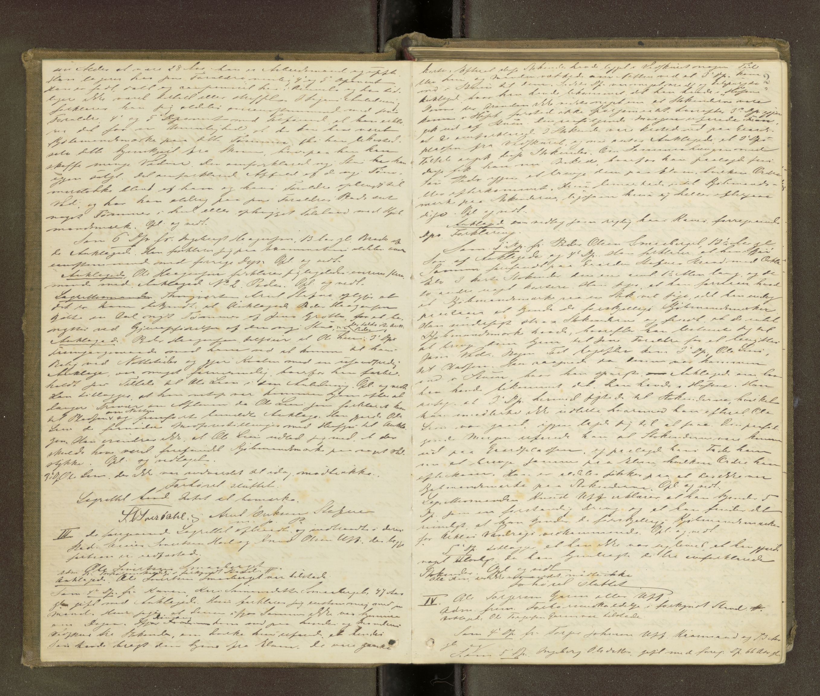 Orkdal sorenskriveri, AV/SAT-A-4169/1/1/1B/L0011: Ekstrarettsprotokoll, 1874-1876, p. 1b-2a