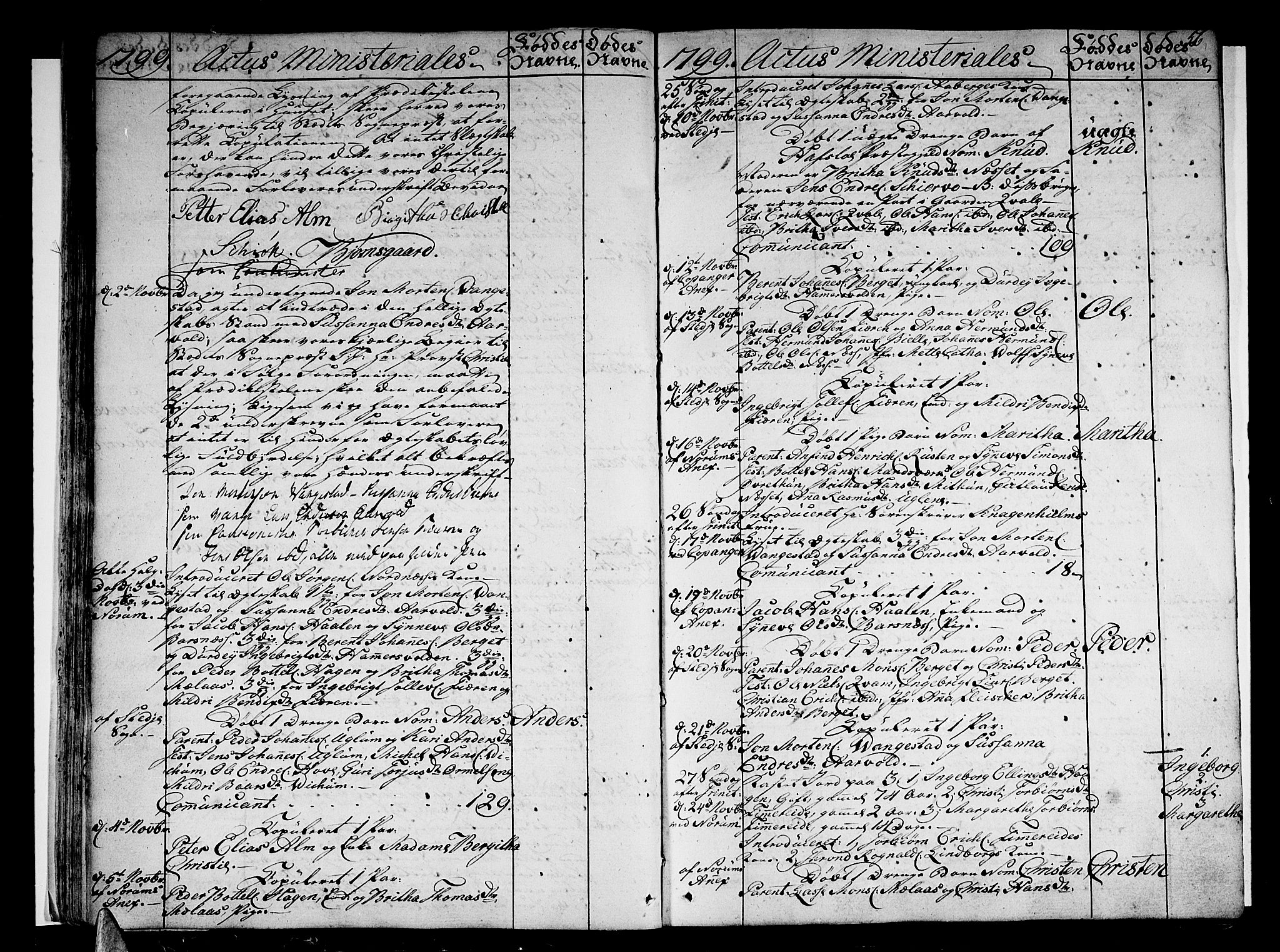 Sogndal sokneprestembete, AV/SAB-A-81301/H/Haa/Haaa/L0008: Parish register (official) no. A 8, 1795-1809, p. 56