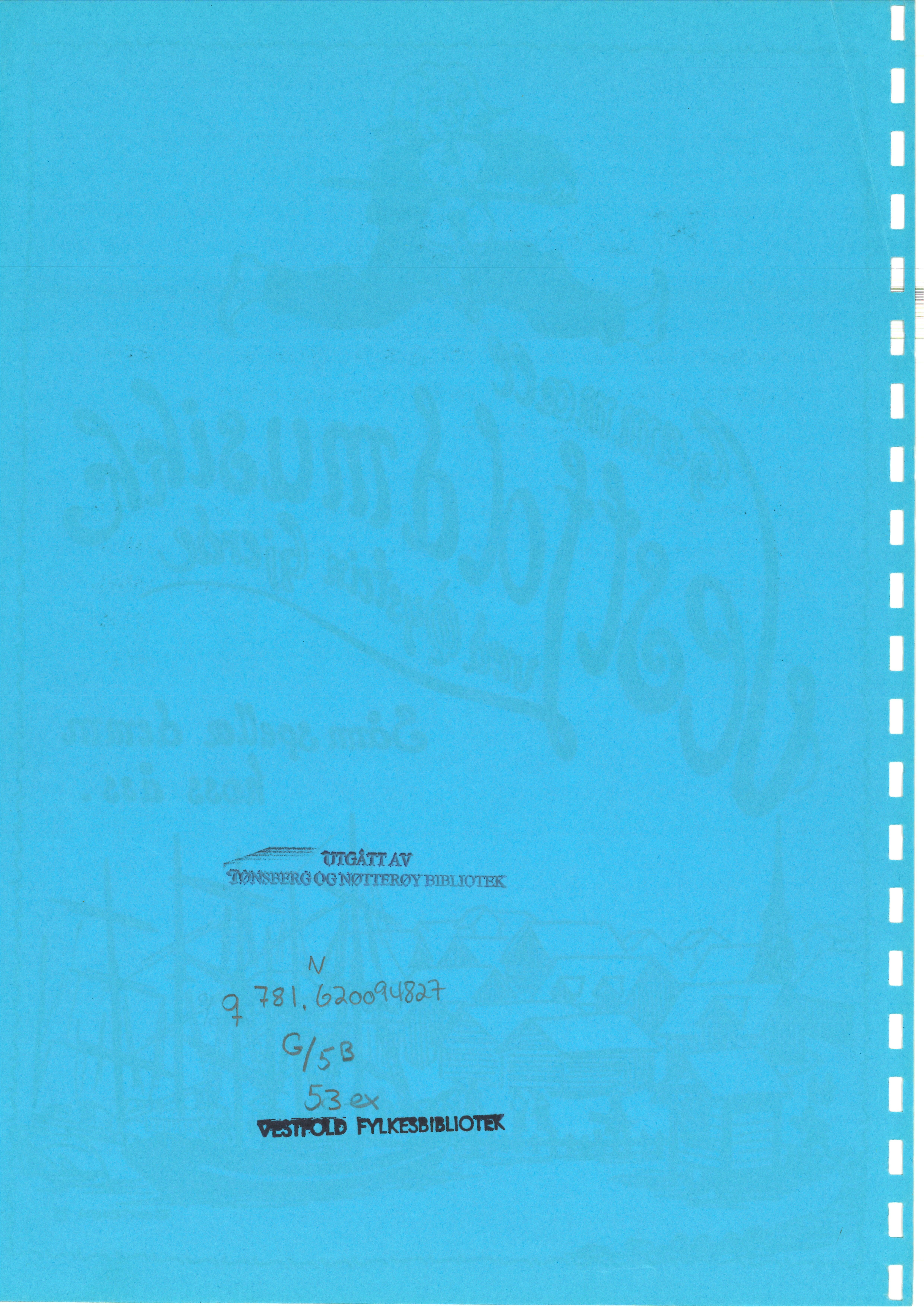 Sa 16 - Folkemusikk fra Vestfold, Gjerdesamlingen, VEMU/A-1868/H/L0003/0002: Innsamlet informasjon, kopier / 5b Fra hvalfangst: Revyviser, shanties, attester. 
Sandefjord Skøiteklubs revy, Komse-tegning