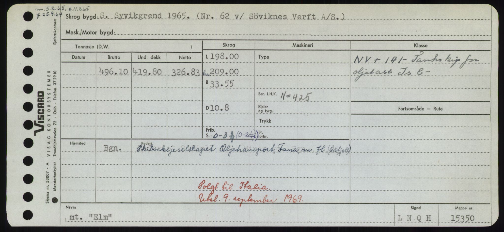 Sjøfartsdirektoratet med forløpere, Skipsmålingen, AV/RA-S-1627/H/Hd/L0009: Fartøy, E, p. 359