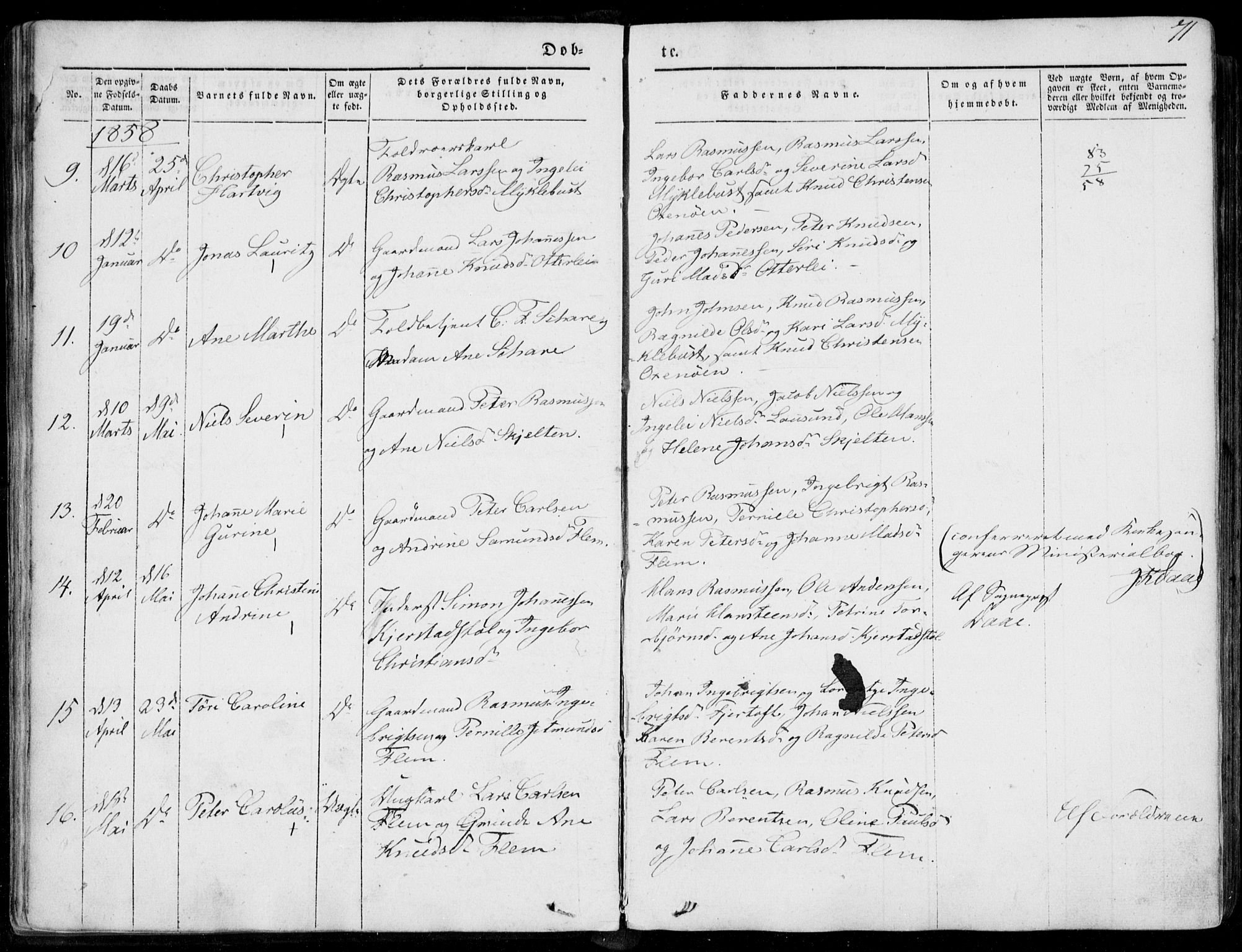 Ministerialprotokoller, klokkerbøker og fødselsregistre - Møre og Romsdal, AV/SAT-A-1454/536/L0497: Parish register (official) no. 536A06, 1845-1865, p. 71