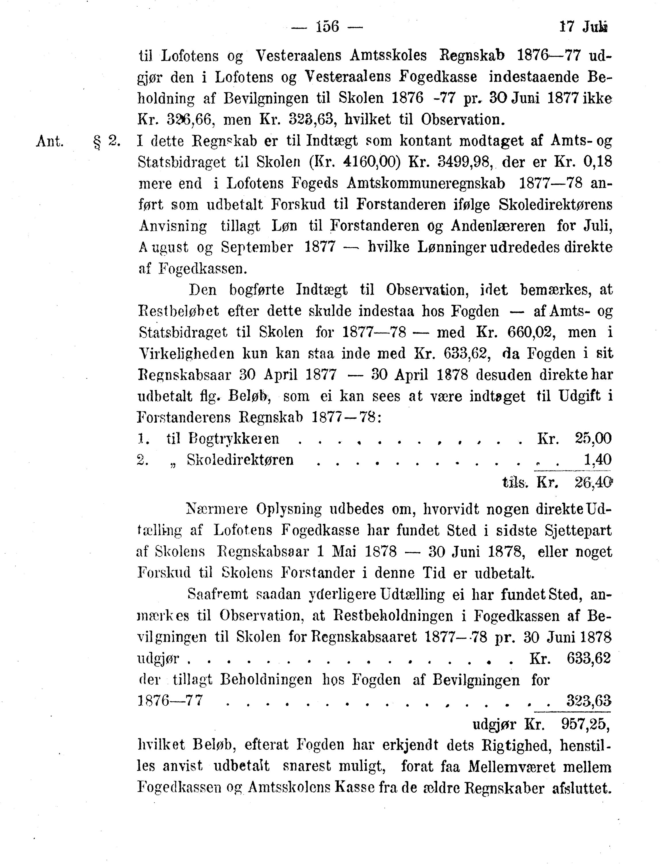 Nordland Fylkeskommune. Fylkestinget, AIN/NFK-17/176/A/Ac/L0010: Fylkestingsforhandlinger 1874-1880, 1874-1880