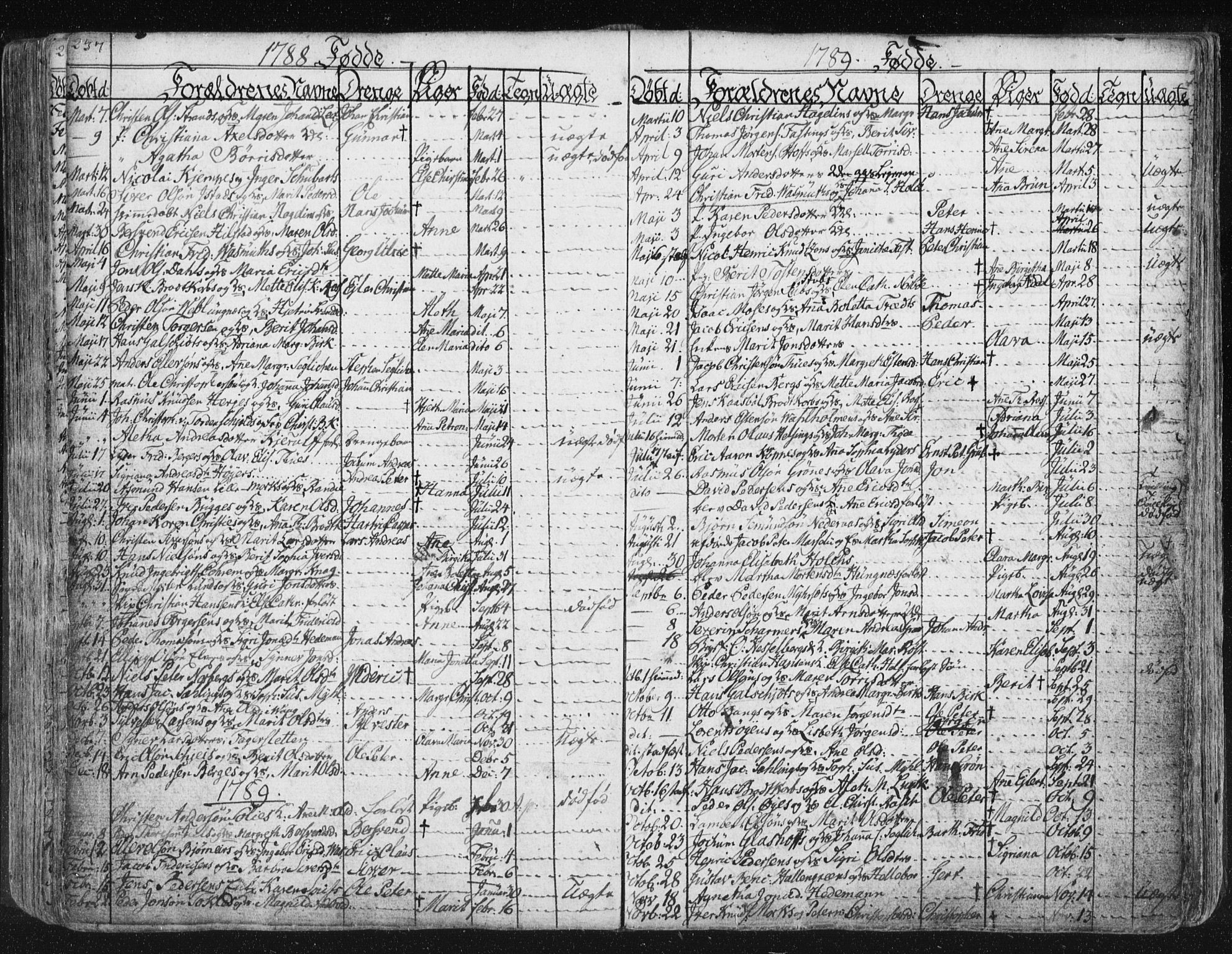 Ministerialprotokoller, klokkerbøker og fødselsregistre - Møre og Romsdal, SAT/A-1454/572/L0841: Parish register (official) no. 572A04, 1784-1819, p. 237