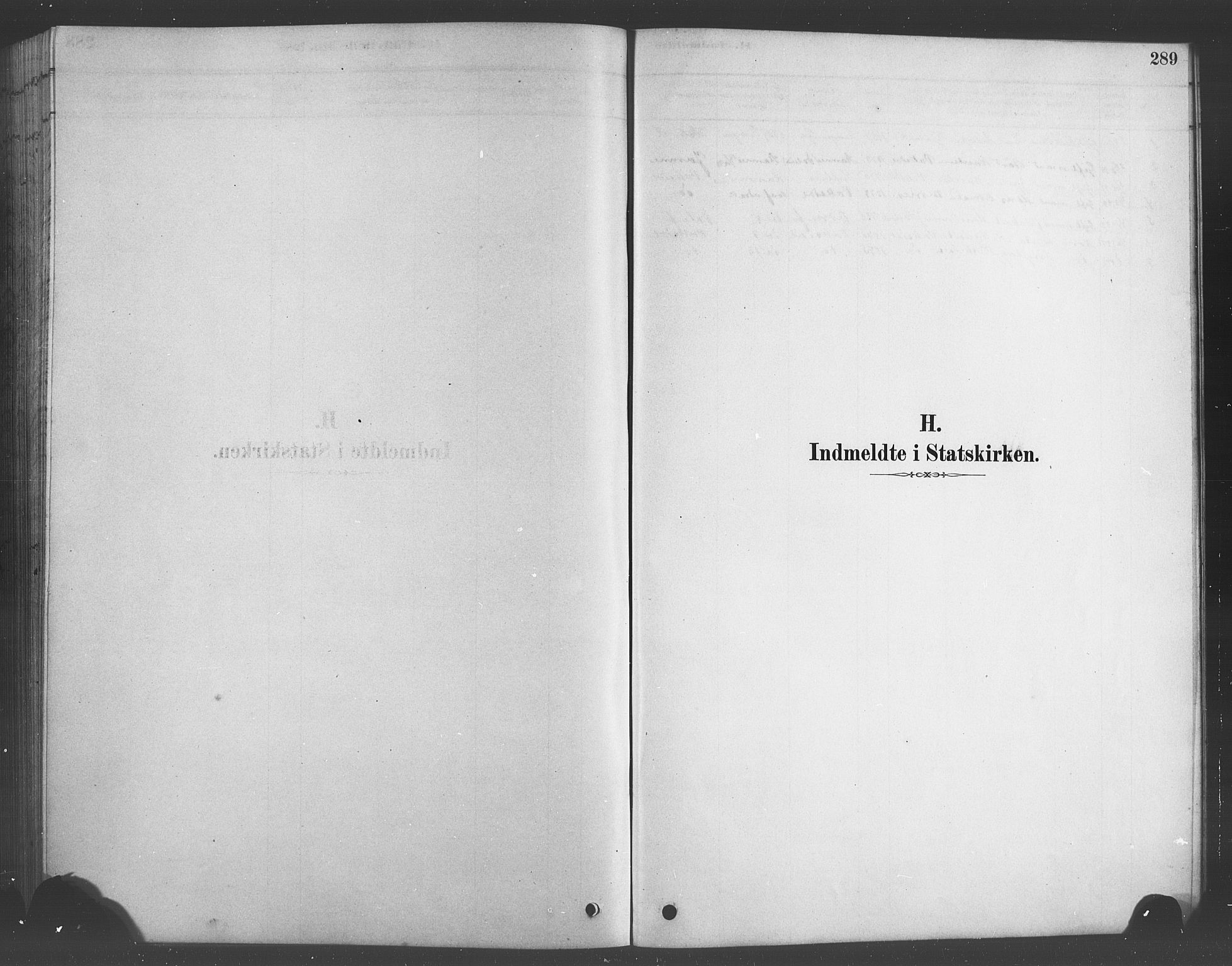 Bruvik Sokneprestembete, SAB/A-74701/H/Hab: Parish register (copy) no. A 1, 1878-1907, p. 289
