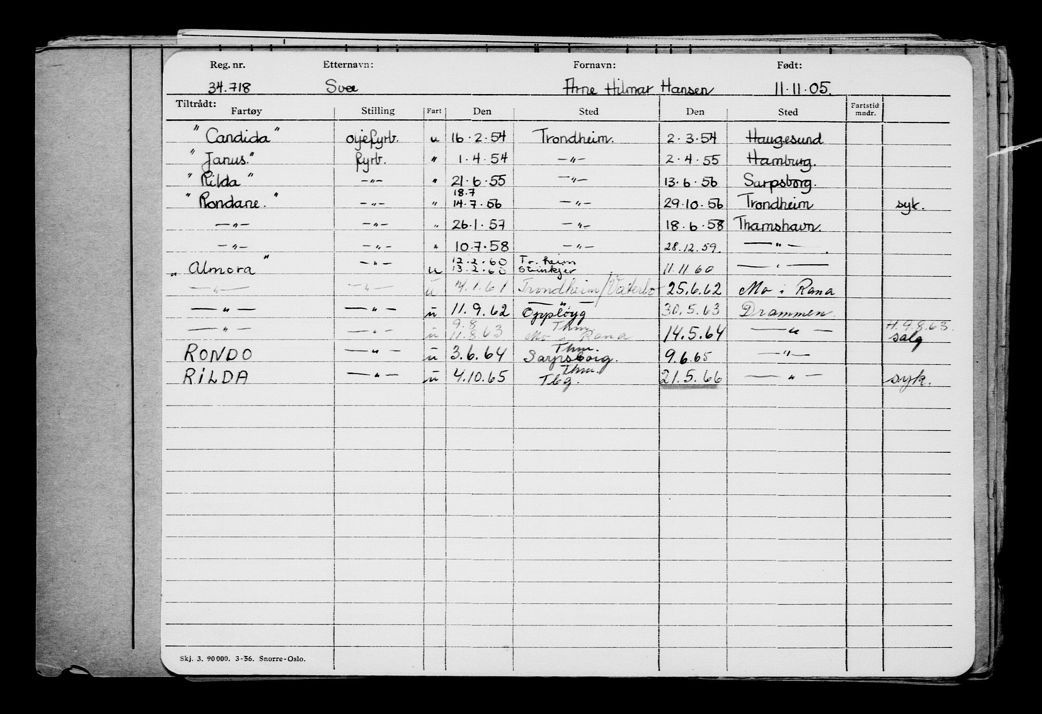 Direktoratet for sjømenn, AV/RA-S-3545/G/Gb/L0062: Hovedkort, 1905, p. 128