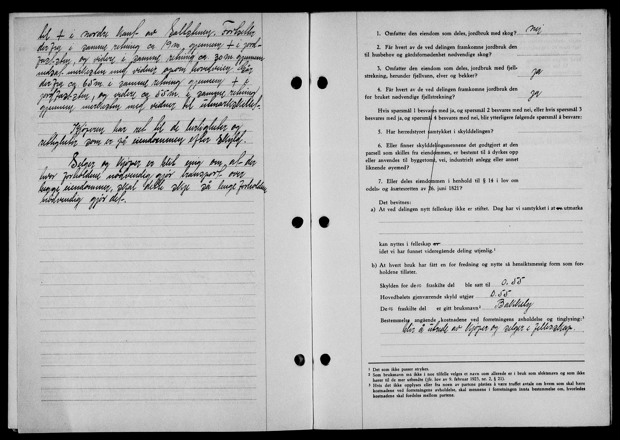 Lofoten sorenskriveri, SAT/A-0017/1/2/2C/L0012a: Mortgage book no. 12a, 1943-1944, Diary no: : 1268/1944