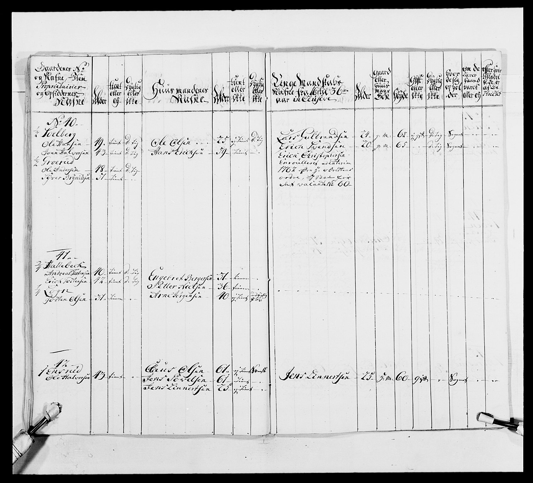 Kommanderende general (KG I) med Det norske krigsdirektorium, AV/RA-EA-5419/E/Ea/L0492: 2. Akershusiske regiment, 1765, p. 311