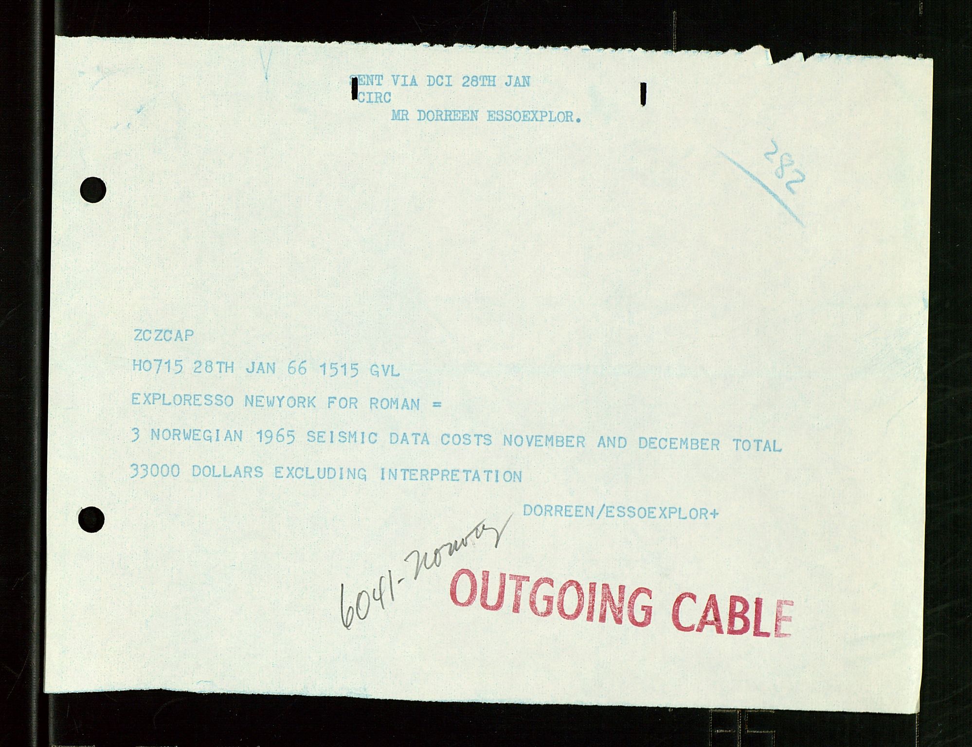 Pa 1512 - Esso Exploration and Production Norway Inc., AV/SAST-A-101917/E/Ea/L0025: Sak og korrespondanse, 1966-1974, p. 268