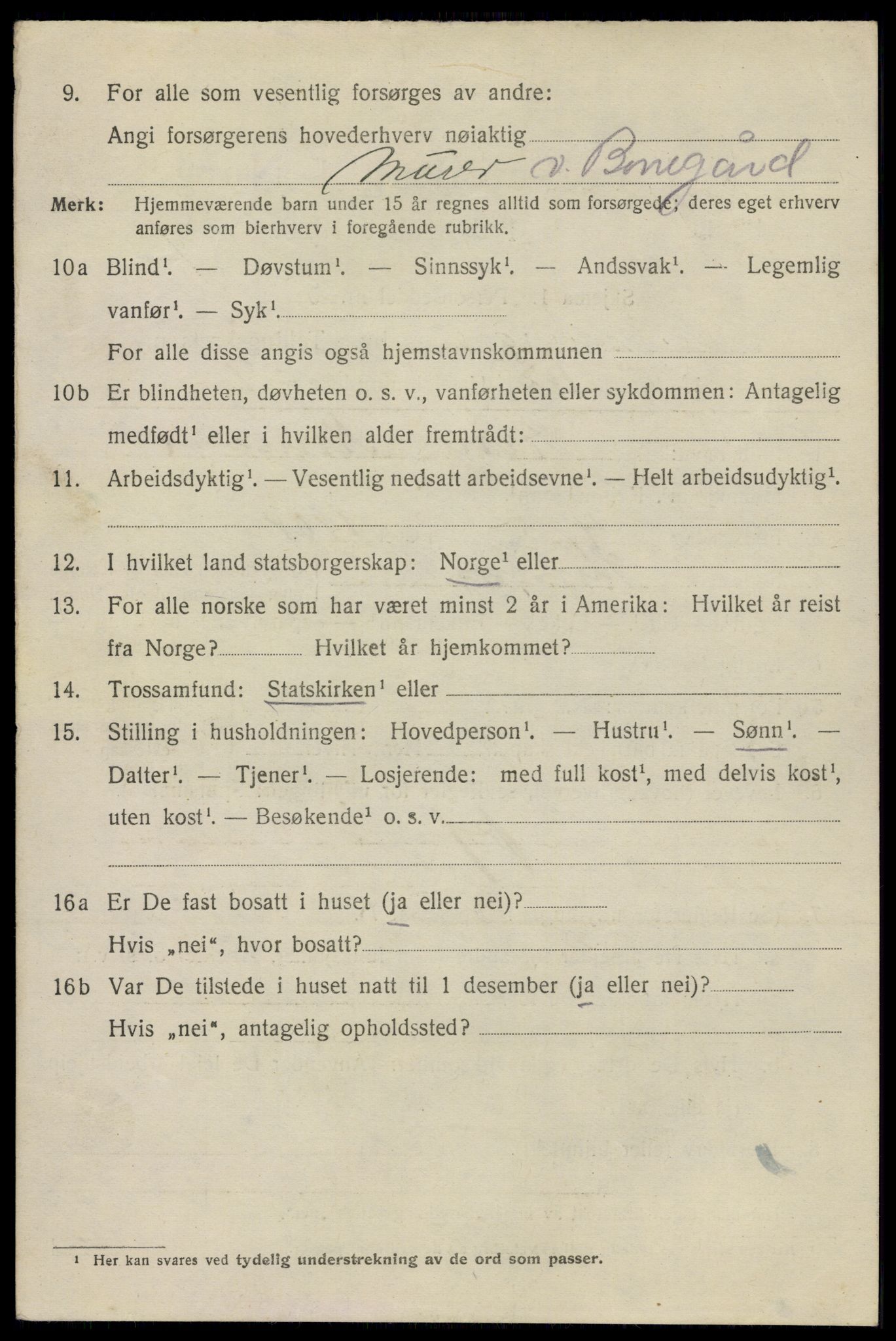 SAO, 1920 census for Sarpsborg, 1920, p. 27599