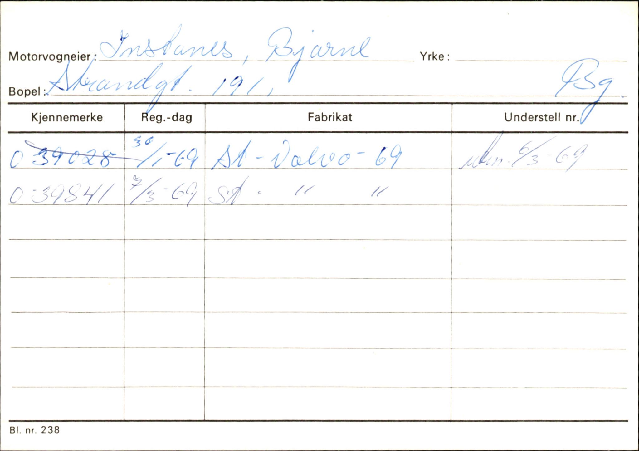 Statens vegvesen, Hordaland vegkontor, AV/SAB-A-5201/2/Hb/L0016: O-eierkort I-J, 1920-1971, p. 2