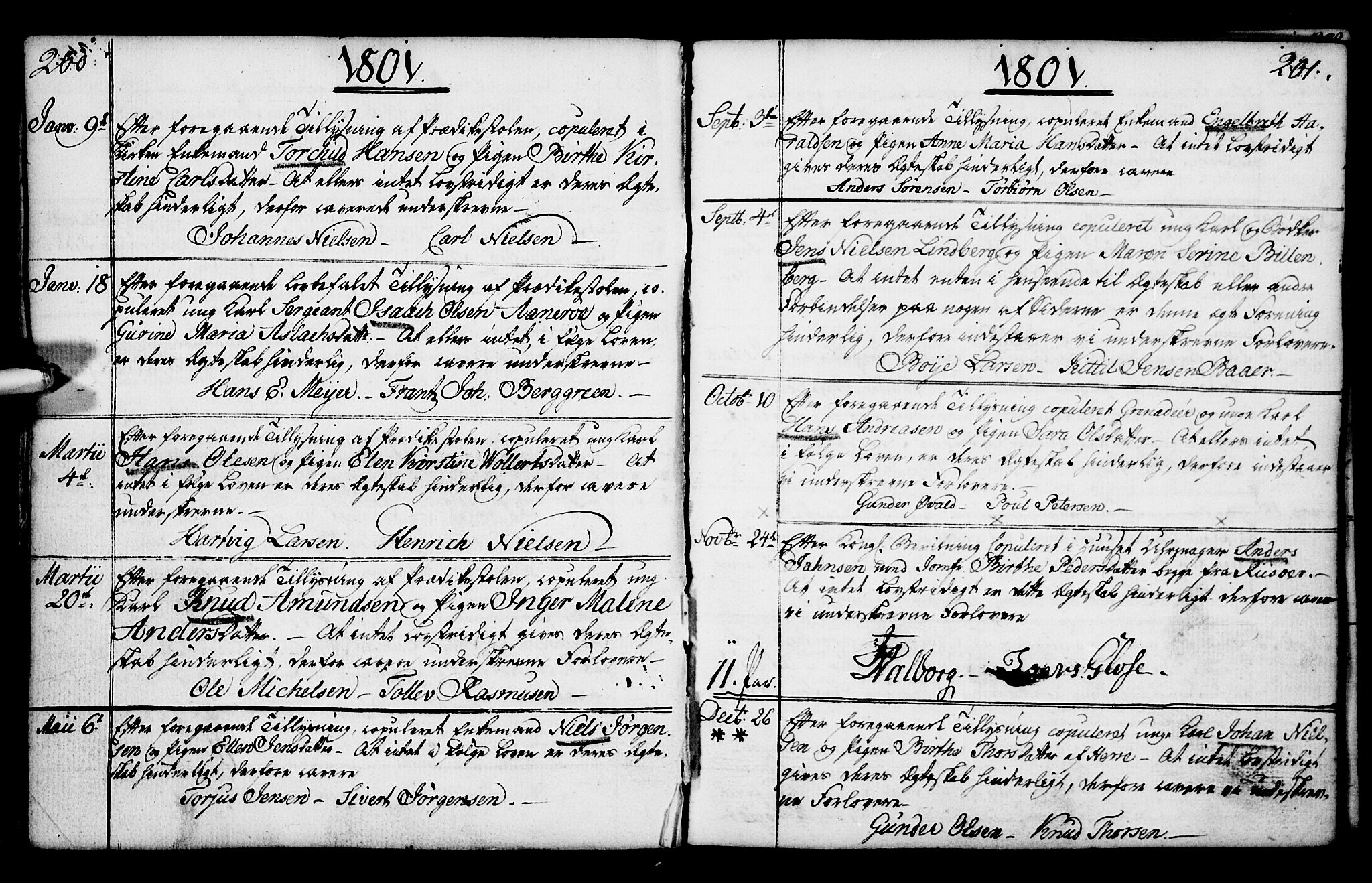 Porsgrunn kirkebøker , SAKO/A-104/F/Fa/L0003: Parish register (official) no. 3, 1764-1814, p. 200-201