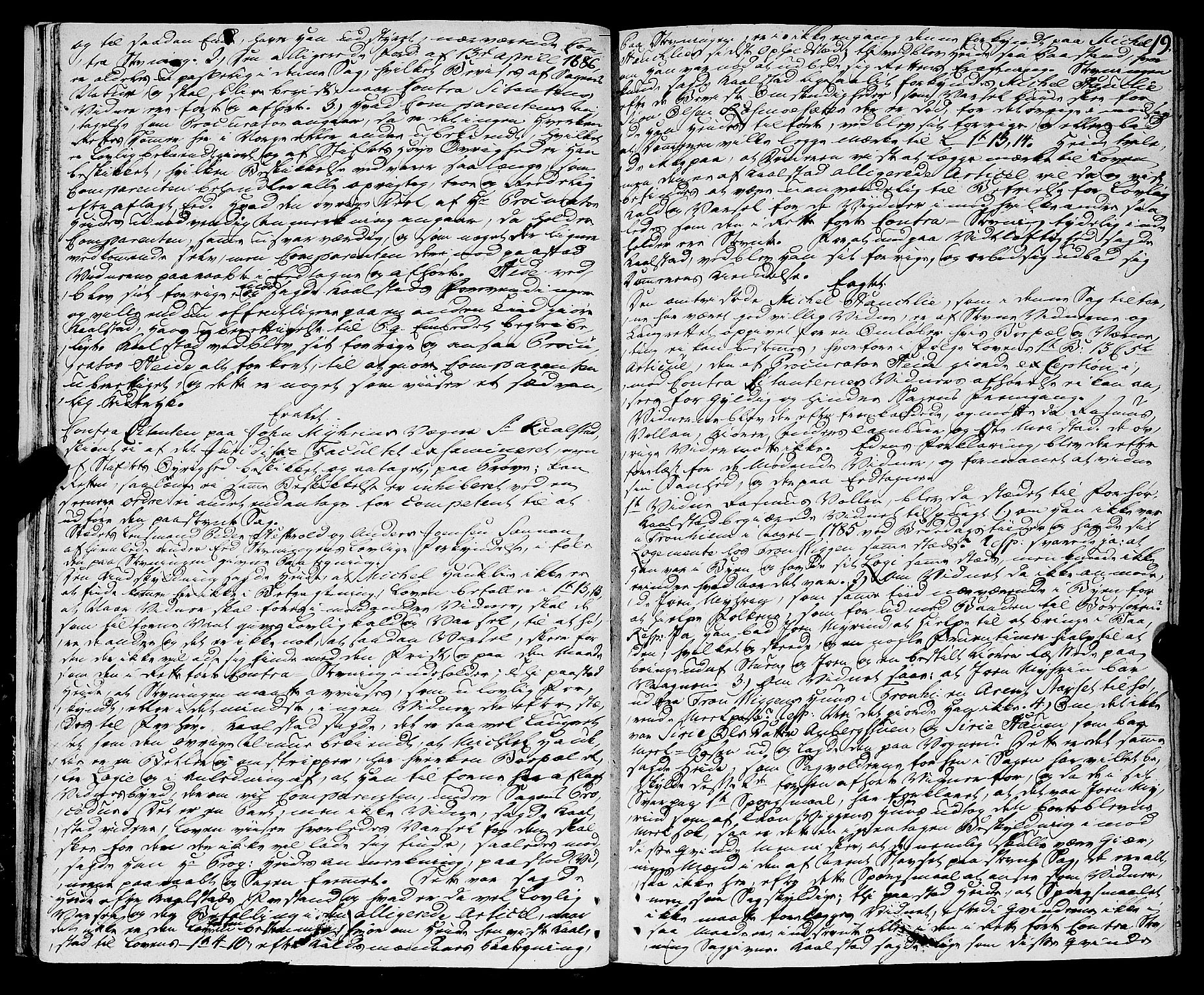Strinda og Selbu sorenskriveri, AV/SAT-A-0015/1/1A/L0015: Tingbok 14, 1787-1794, p. 18b-19a