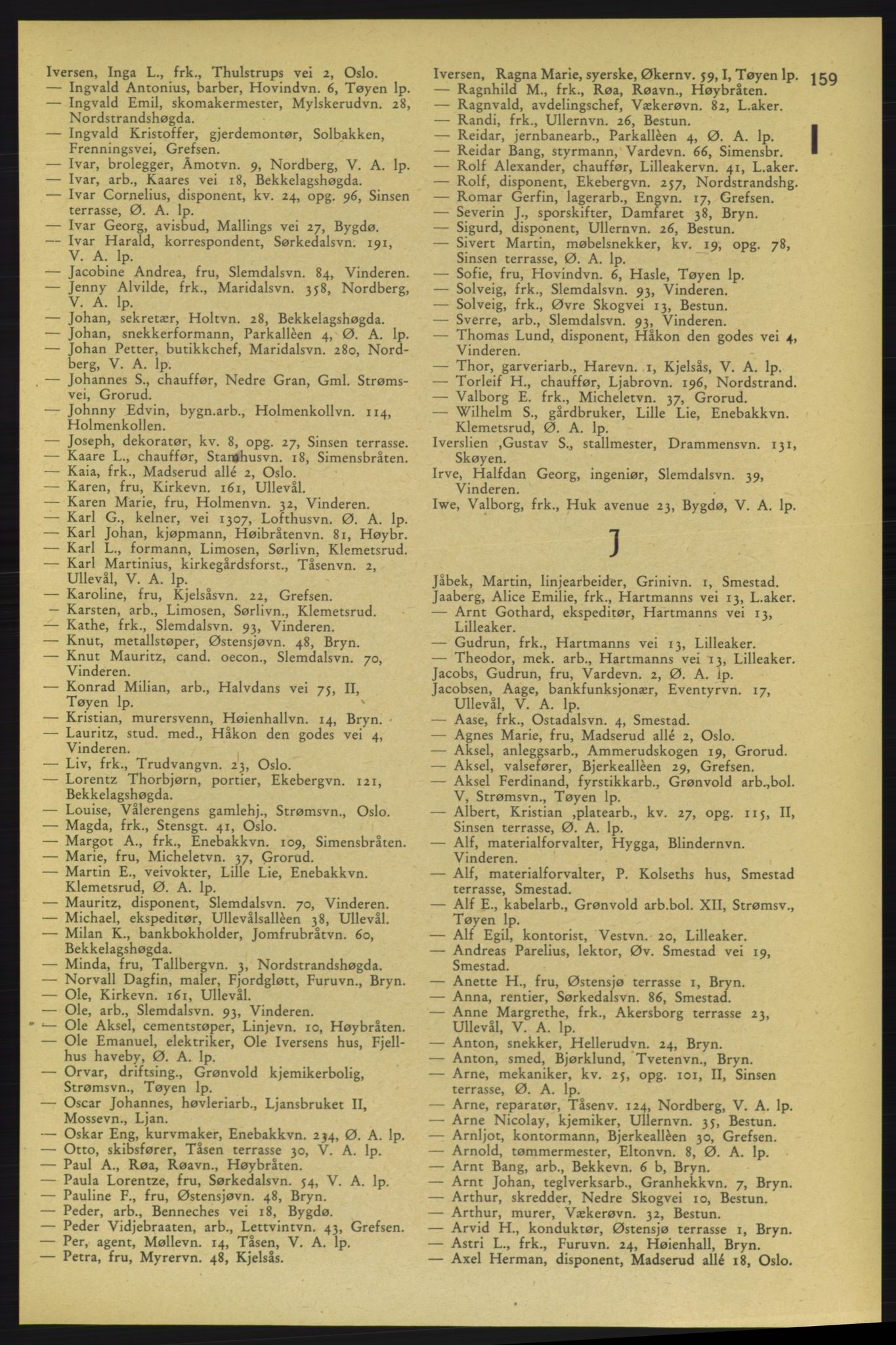 Aker adressebok/adressekalender, PUBL/001/A/006: Aker adressebok, 1937-1938, p. 159