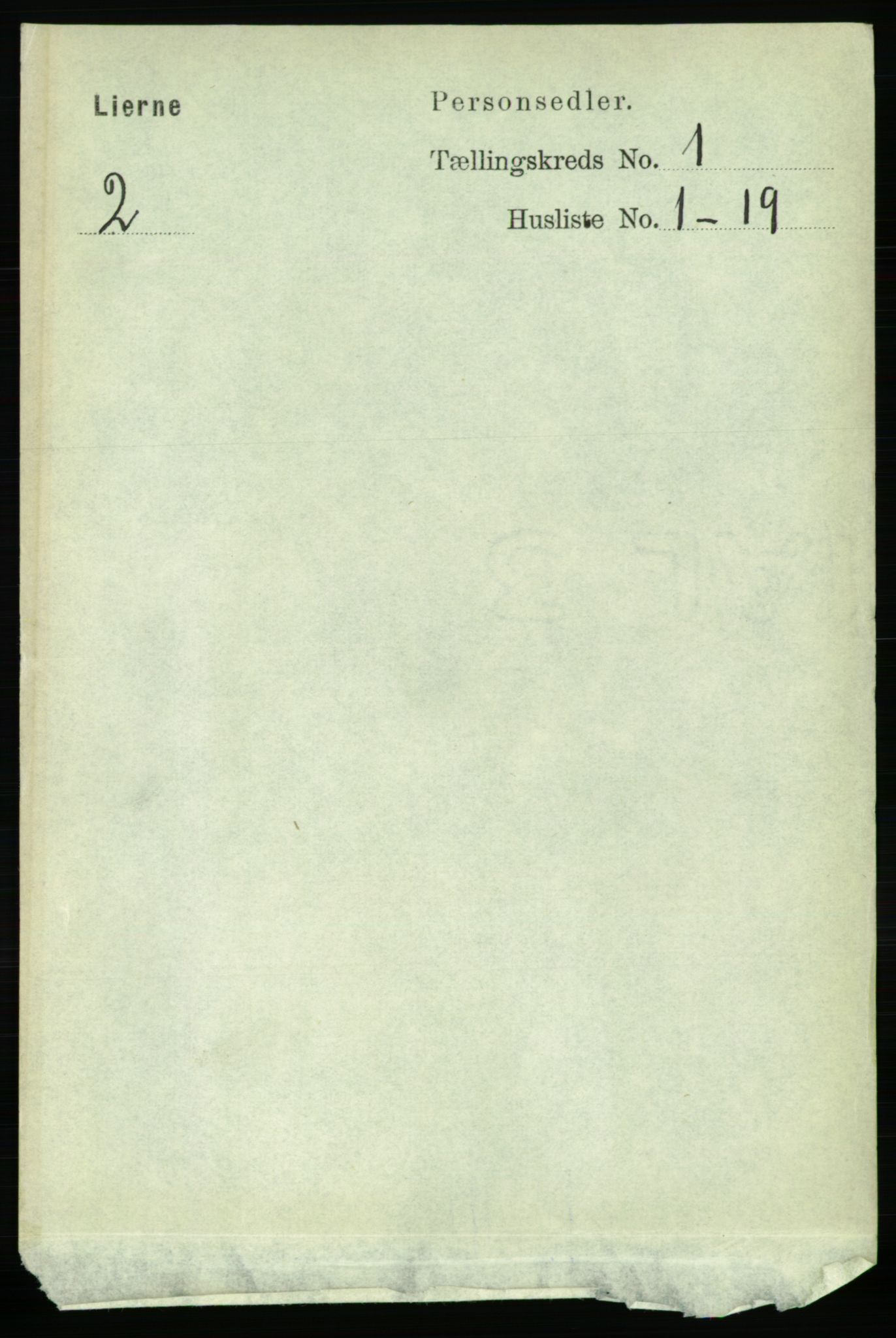 RA, 1891 census for 1737 Lierne, 1891, p. 70