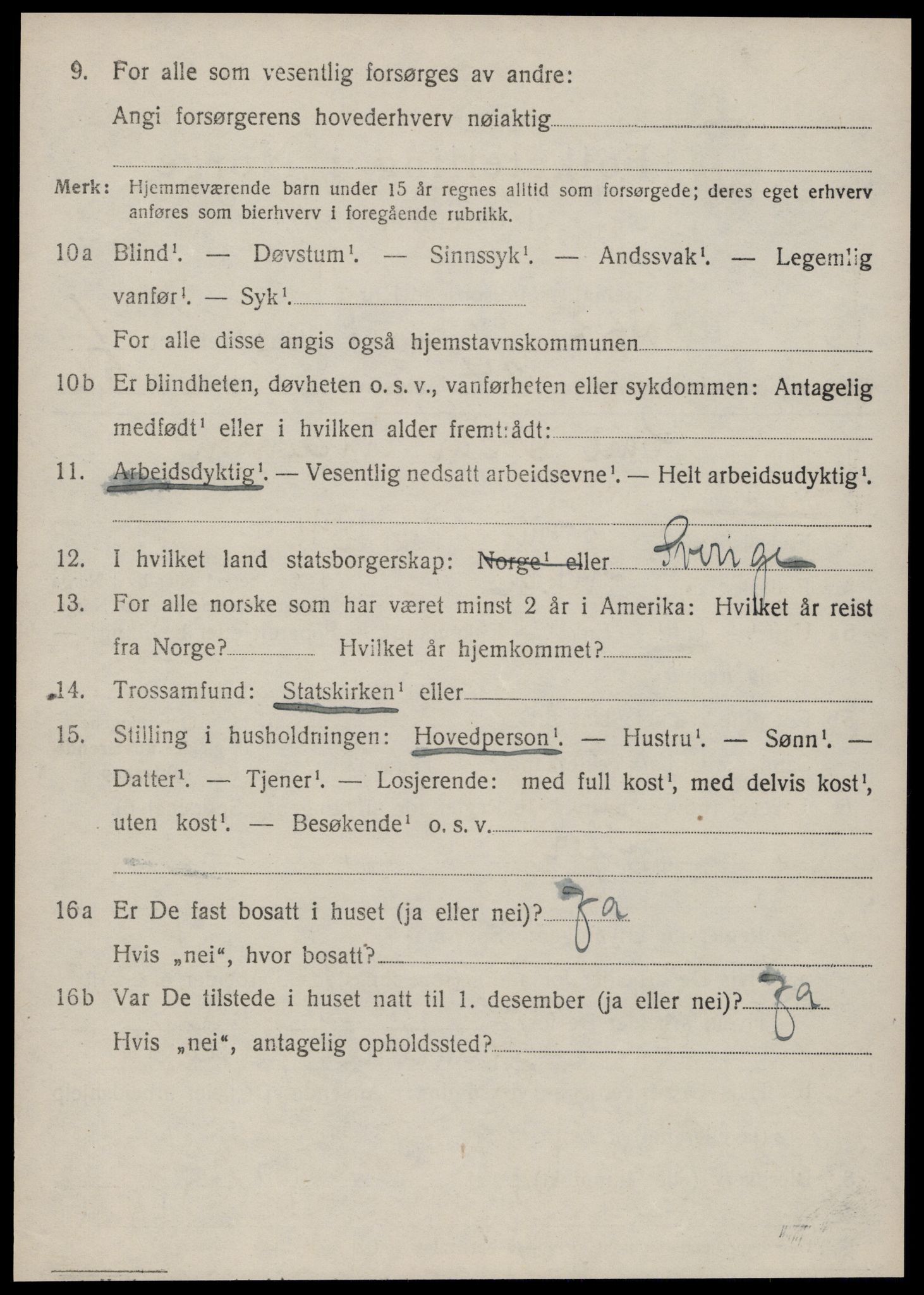 SAT, 1920 census for Bolsøy, 1920, p. 1882