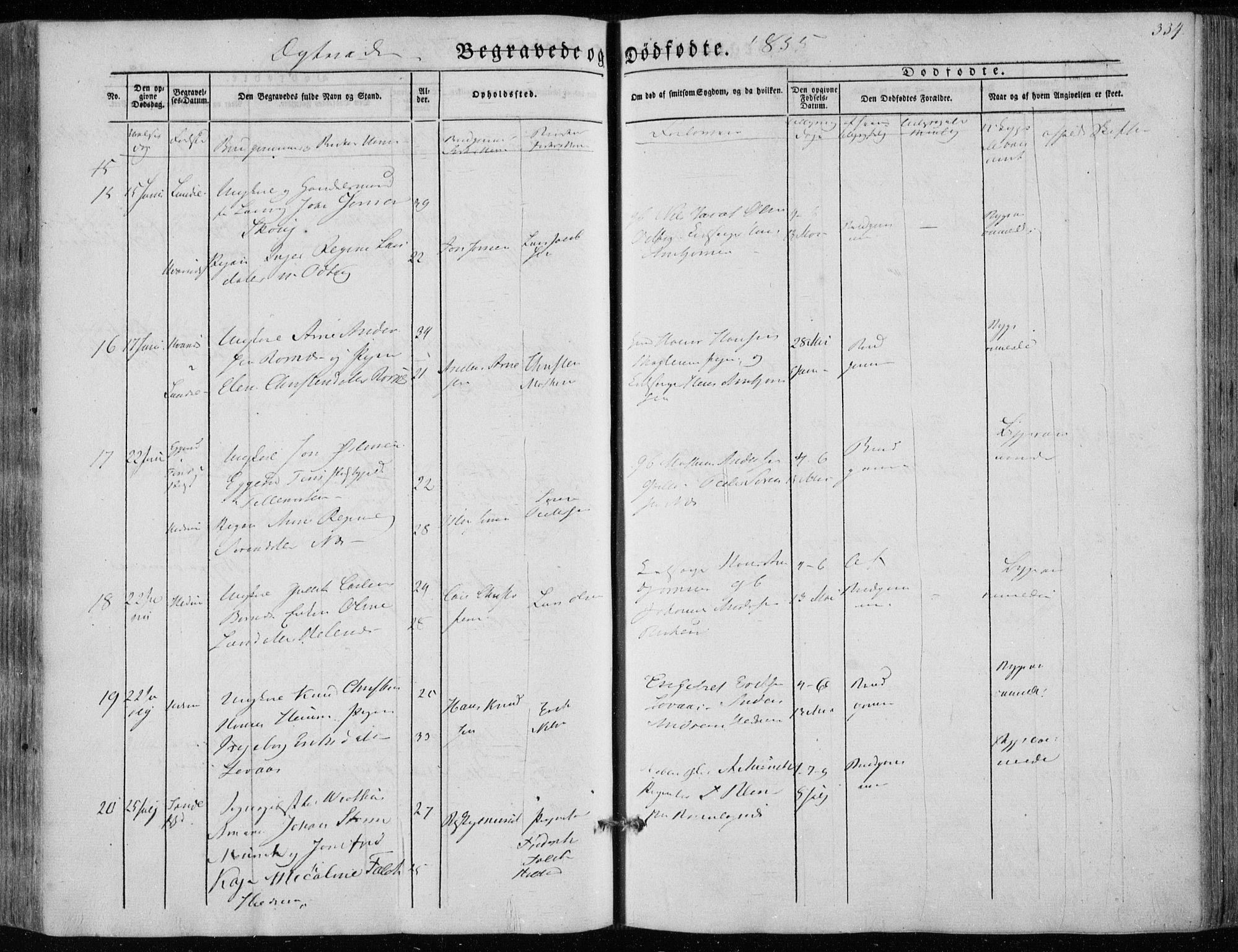 Hedrum kirkebøker, SAKO/A-344/F/Fa/L0006: Parish register (official) no. I 6, 1849-1857, p. 334