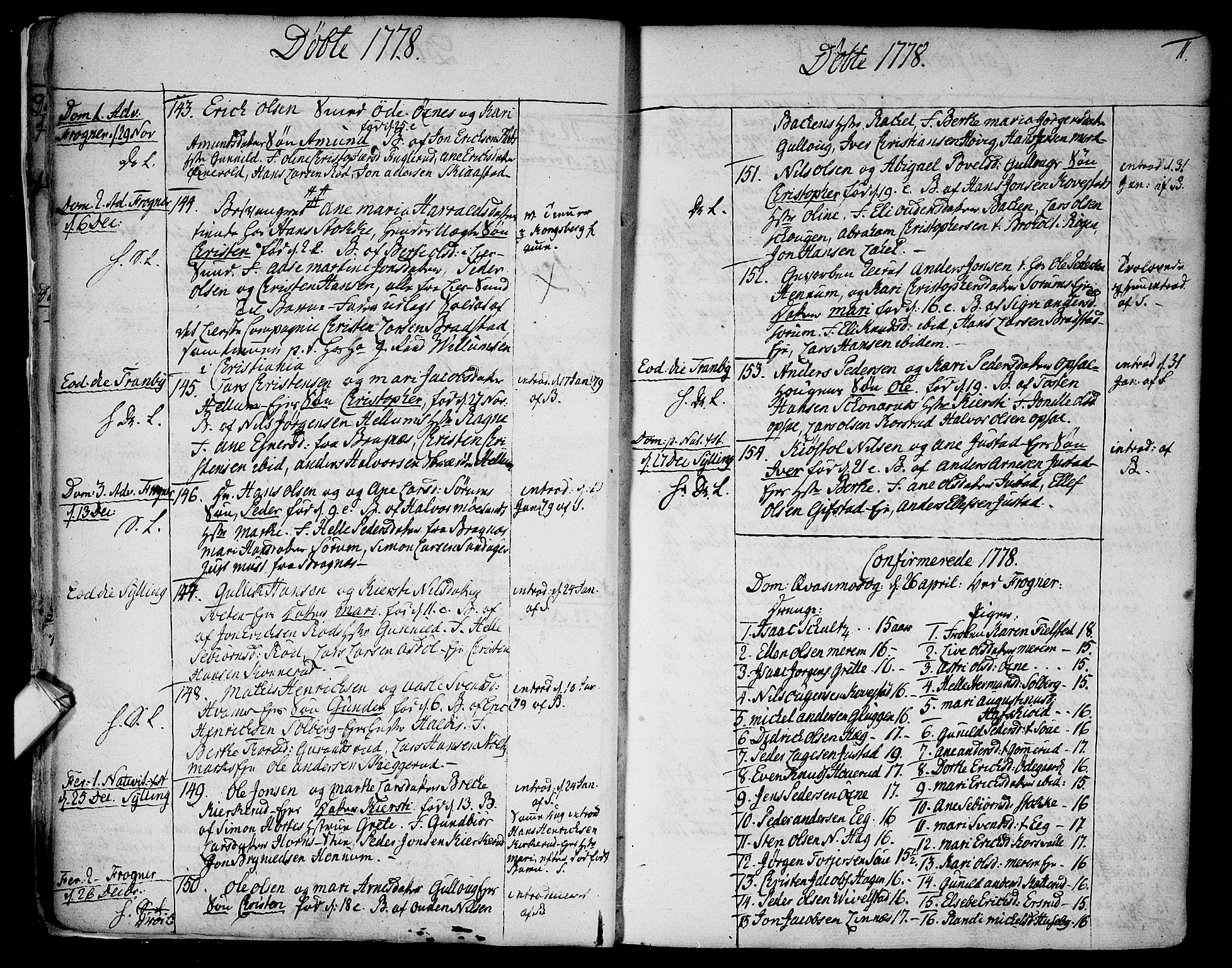 Lier kirkebøker, SAKO/A-230/F/Fa/L0006: Parish register (official) no. I 6, 1777-1794, p. 11