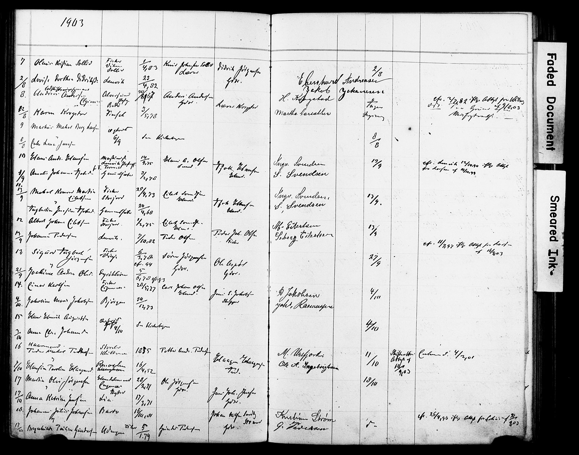 Tranøy sokneprestkontor, AV/SATØ-S-1313/J/Jc/L0052: Banns register no. 52, 1876-1918