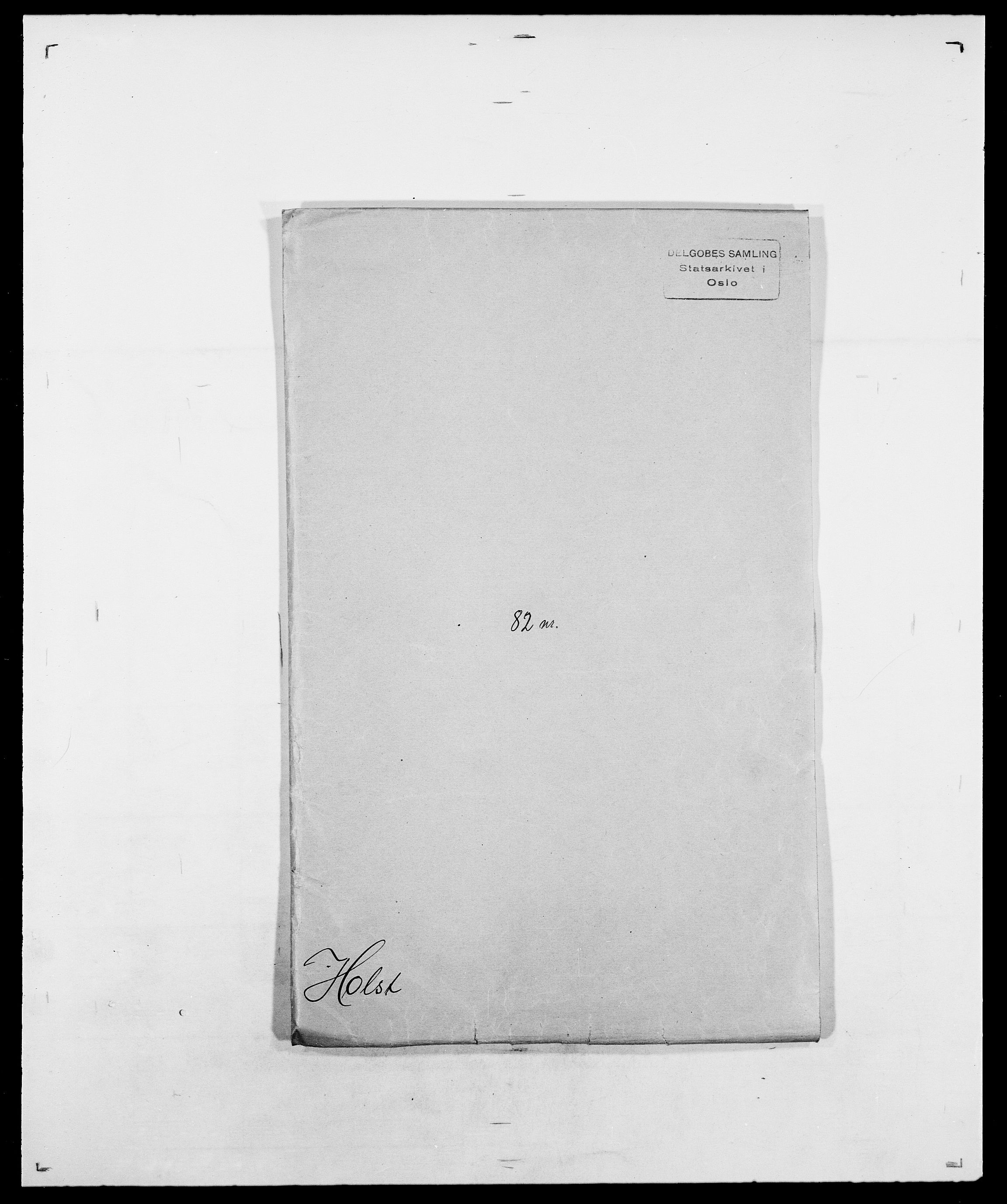 Delgobe, Charles Antoine - samling, SAO/PAO-0038/D/Da/L0018: Hoch - Howert, p. 676