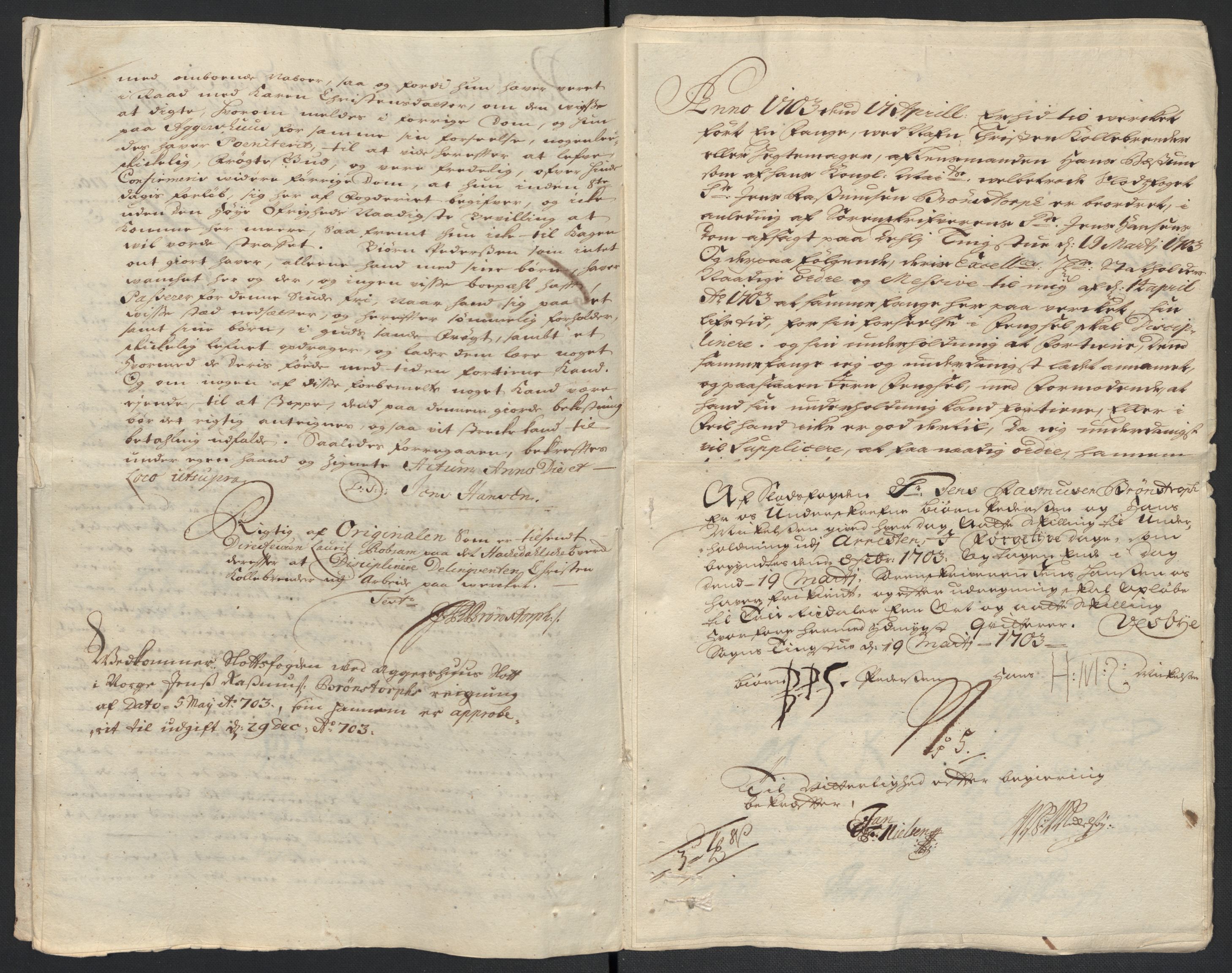 Rentekammeret inntil 1814, Reviderte regnskaper, Fogderegnskap, AV/RA-EA-4092/R10/L0445: Fogderegnskap Aker og Follo, 1703-1704, p. 235