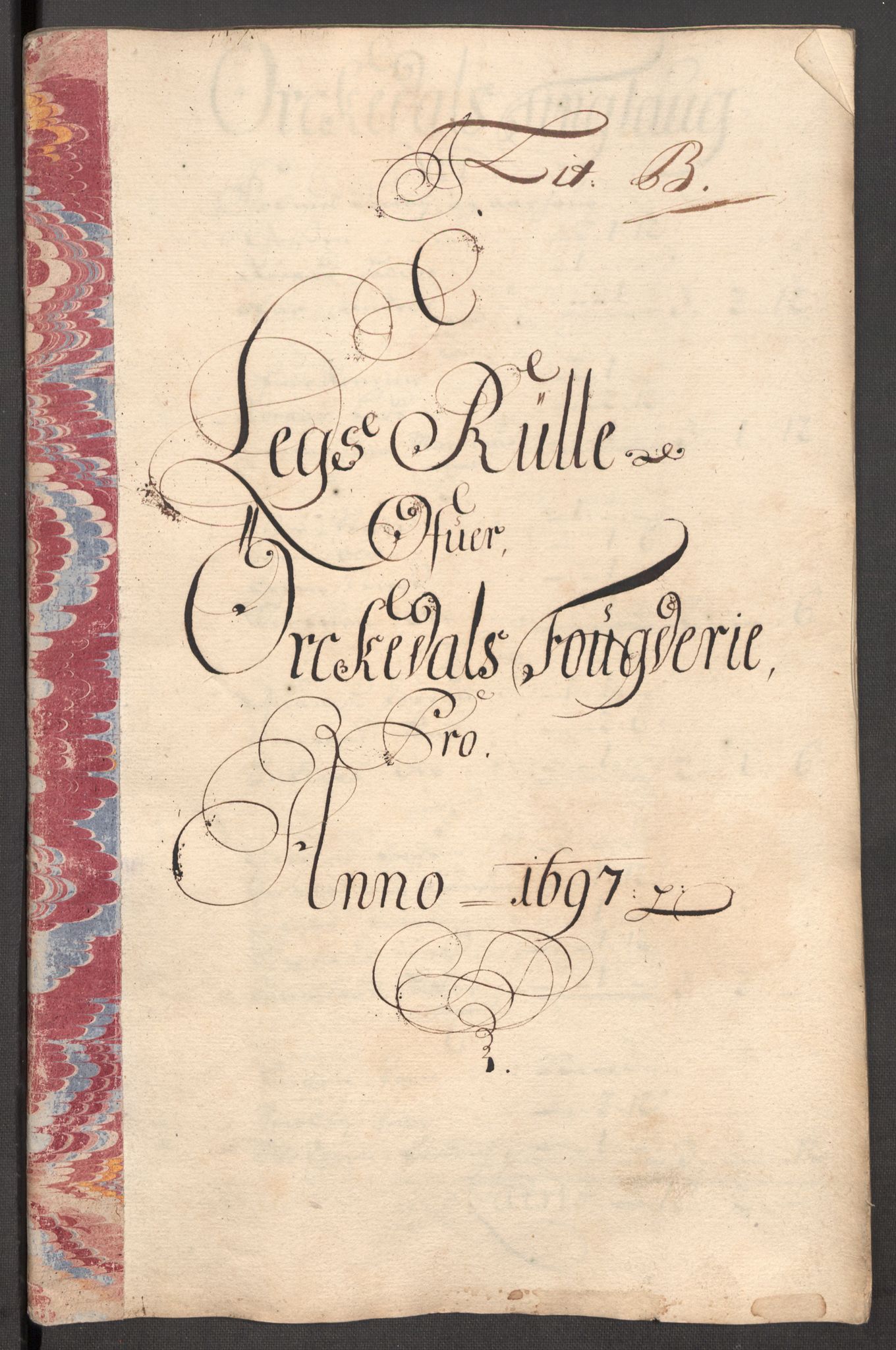 Rentekammeret inntil 1814, Reviderte regnskaper, Fogderegnskap, AV/RA-EA-4092/R60/L3947: Fogderegnskap Orkdal og Gauldal, 1697, p. 86