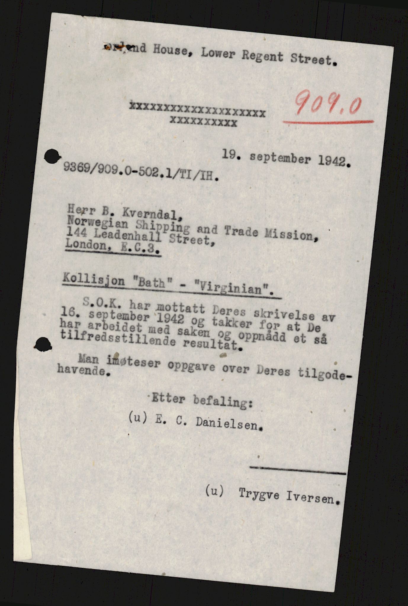 Forsvaret, Sjøforsvarets overkommando, RA/RAFA-2035/D/Dc/L0305: --, 1940-1946, p. 856