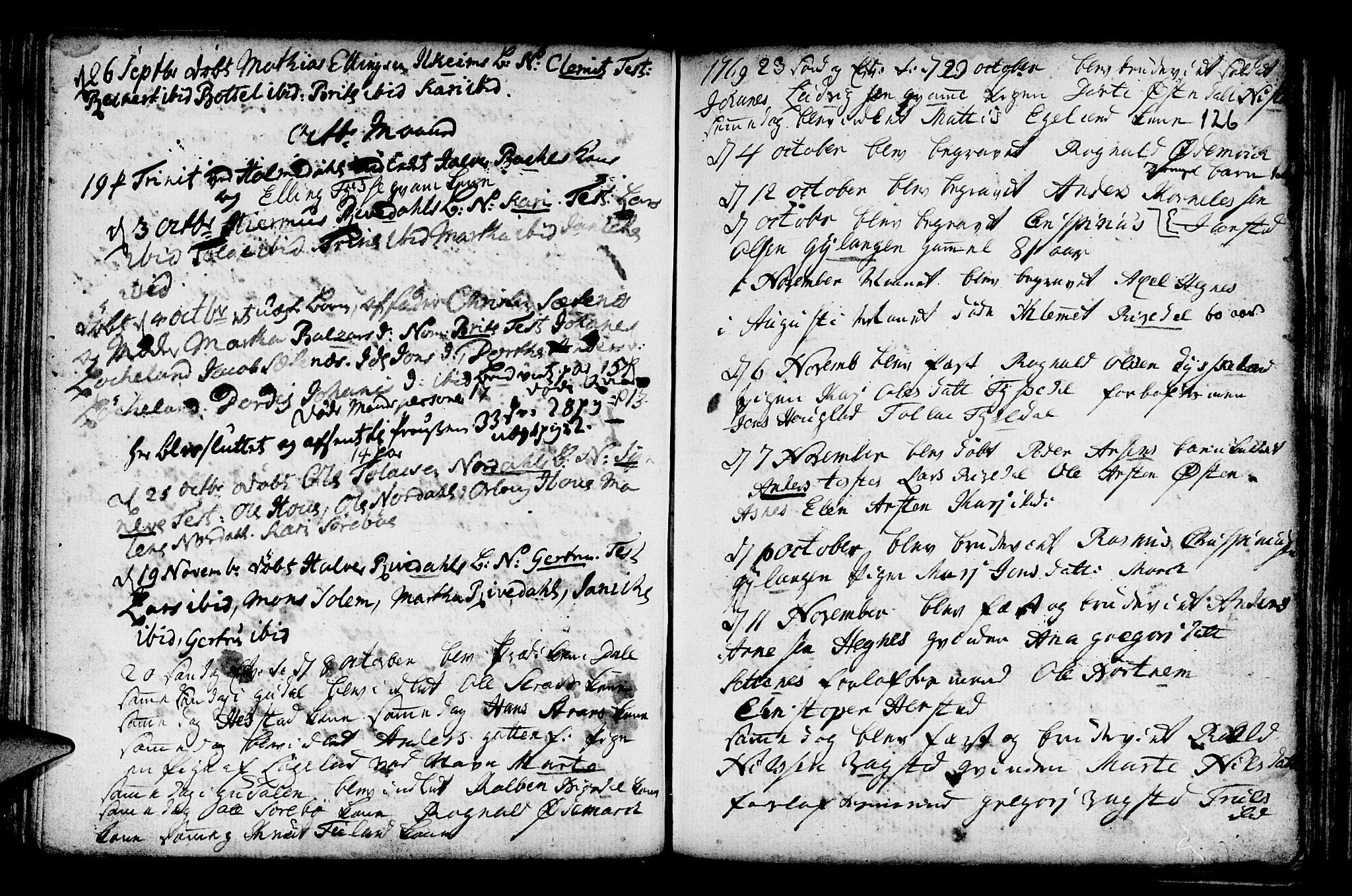 Fjaler sokneprestembete, AV/SAB-A-79801/H/Haa/Haaa/L0001: Parish register (official) no. A 1, 1755-1778, p. 126