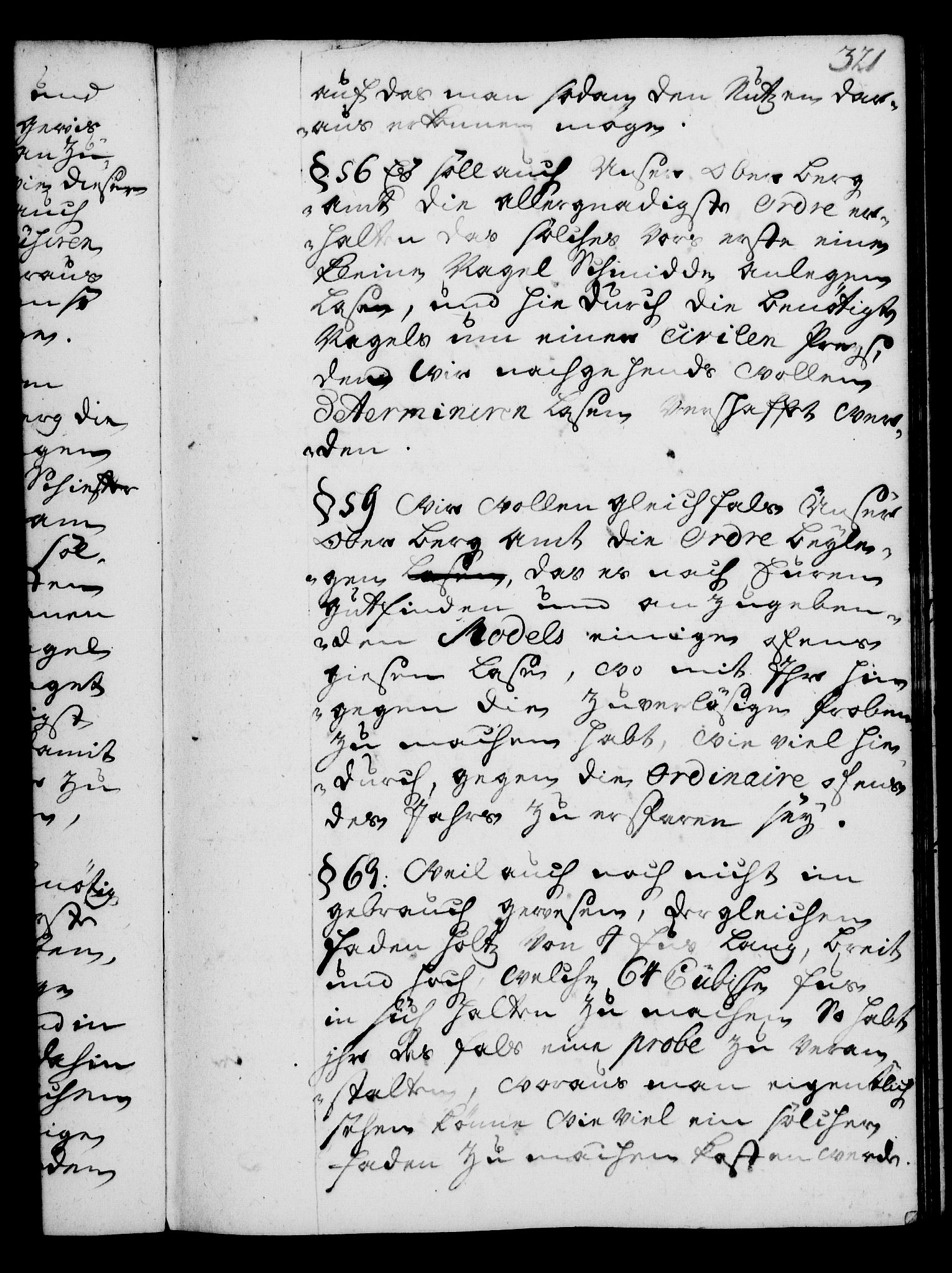 Rentekammeret, Kammerkanselliet, AV/RA-EA-3111/G/Gg/Gga/L0004: Norsk ekspedisjonsprotokoll med register (merket RK 53.4), 1734-1741, p. 321