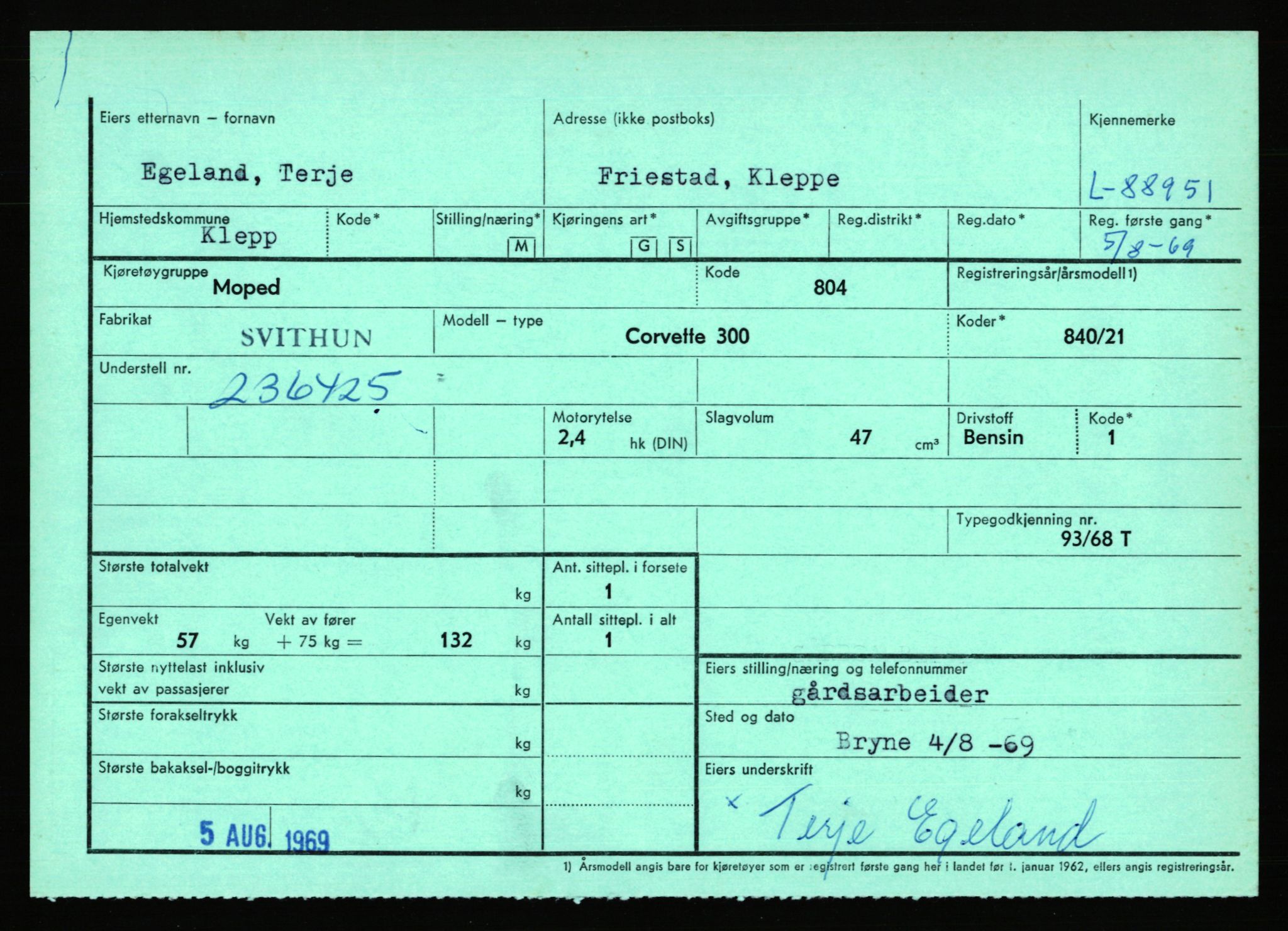 Stavanger trafikkstasjon, AV/SAST-A-101942/0/F/L0075: L-88800 - L-92499, 1930-1971, p. 227