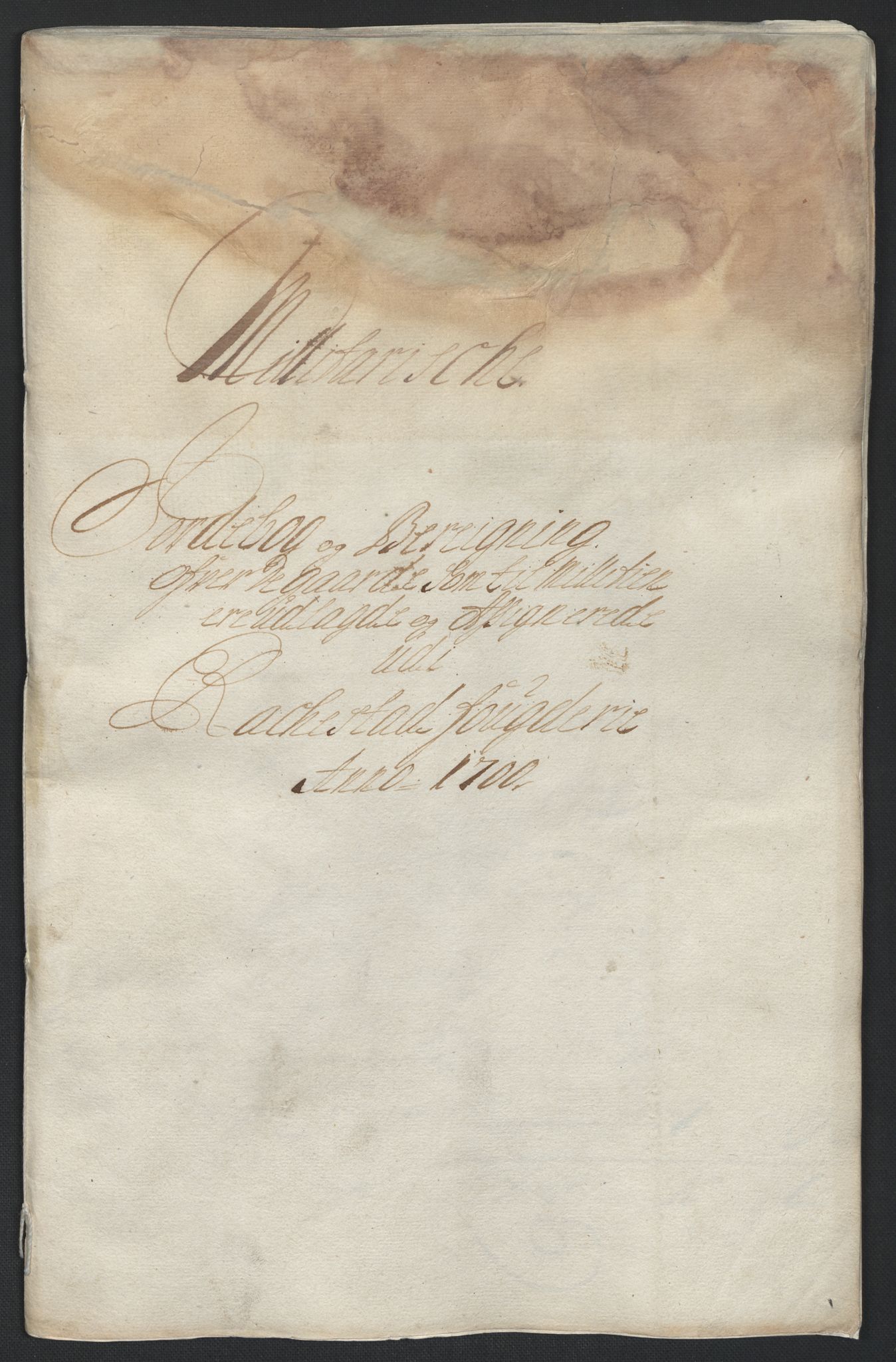 Rentekammeret inntil 1814, Reviderte regnskaper, Fogderegnskap, RA/EA-4092/R07/L0291: Fogderegnskap Rakkestad, Heggen og Frøland, 1700, p. 35