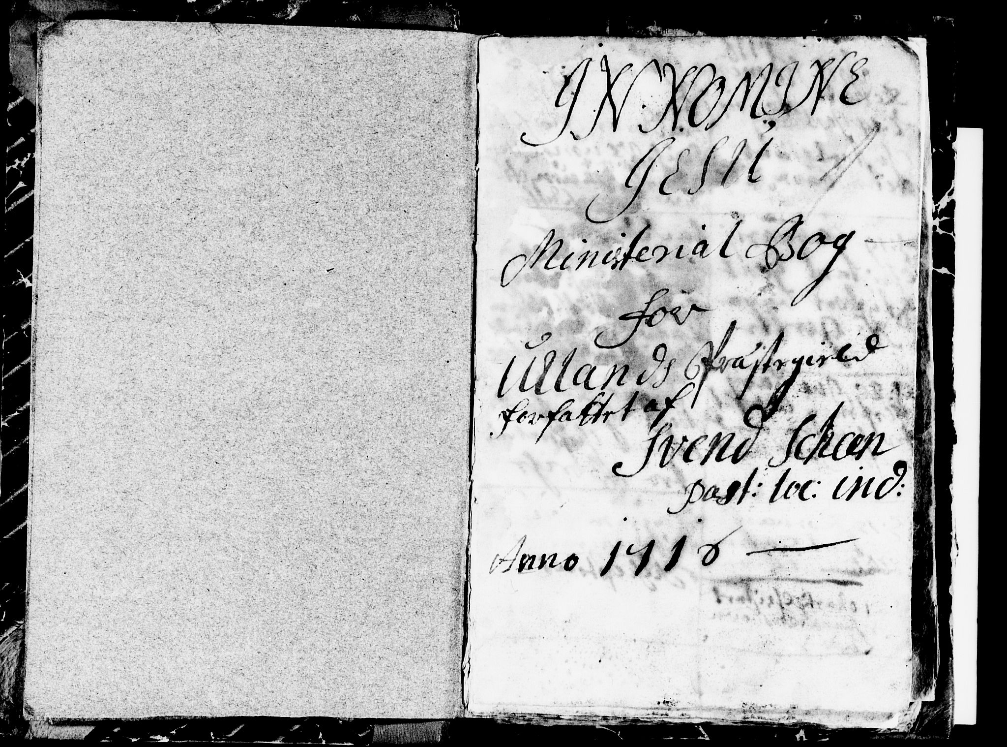 Aurland sokneprestembete, SAB/A-99937/H/Ha/Haa/L0001: Parish register (official) no. A 1, 1716-1734