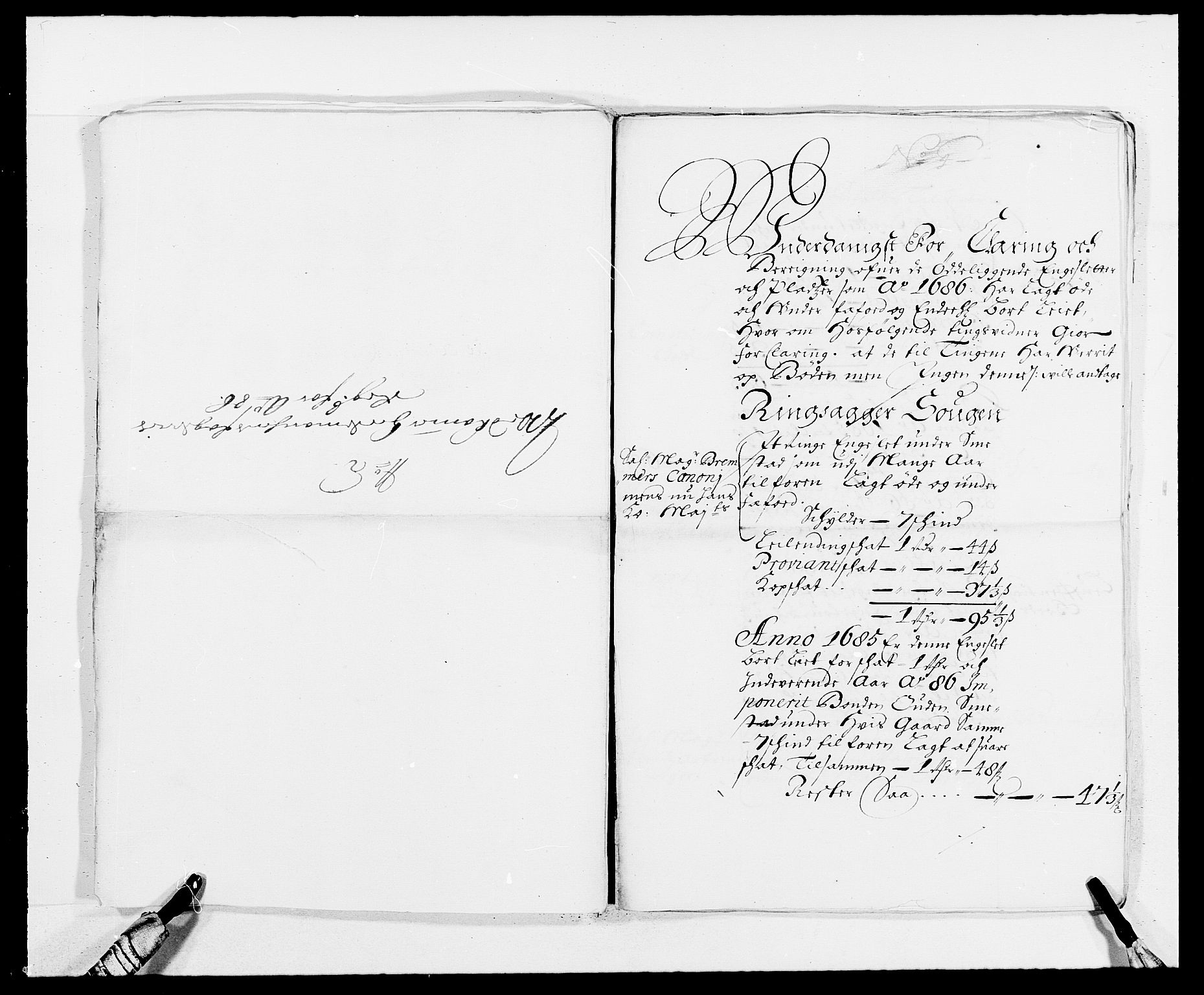 Rentekammeret inntil 1814, Reviderte regnskaper, Fogderegnskap, AV/RA-EA-4092/R16/L1027: Fogderegnskap Hedmark, 1686, p. 393