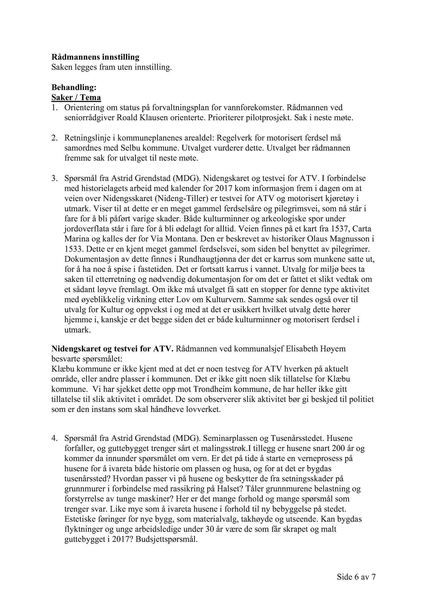 Klæbu Kommune, TRKO/KK/06-UM/L003: Utvalg for miljø - Møtedokumenter 2016, 2016, p. 1629