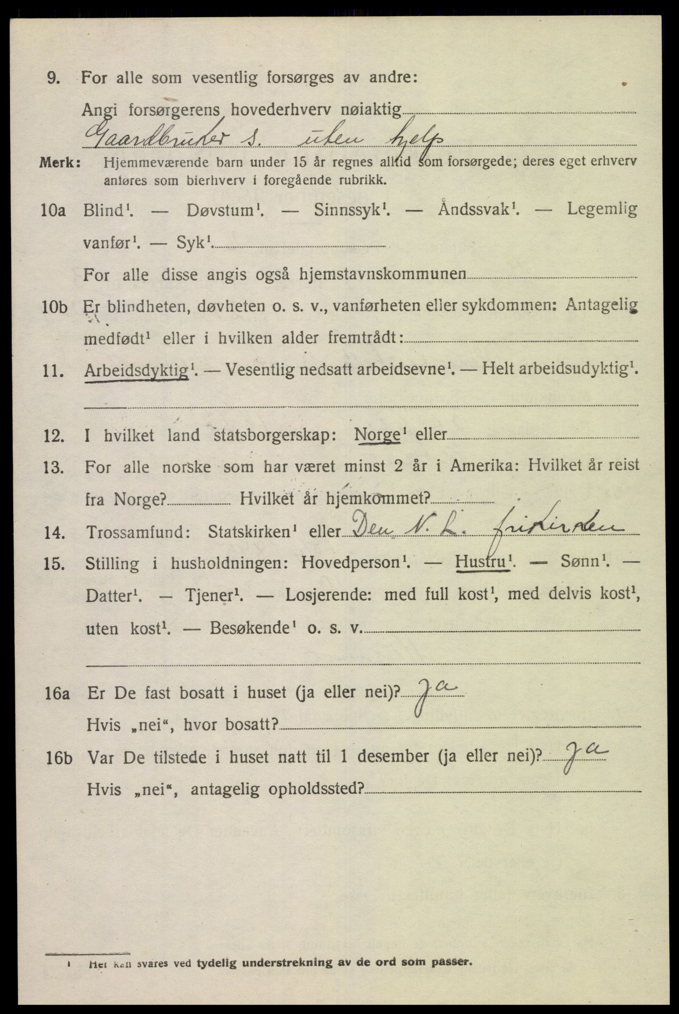 SAK, 1920 census for Kvås, 1920, p. 777