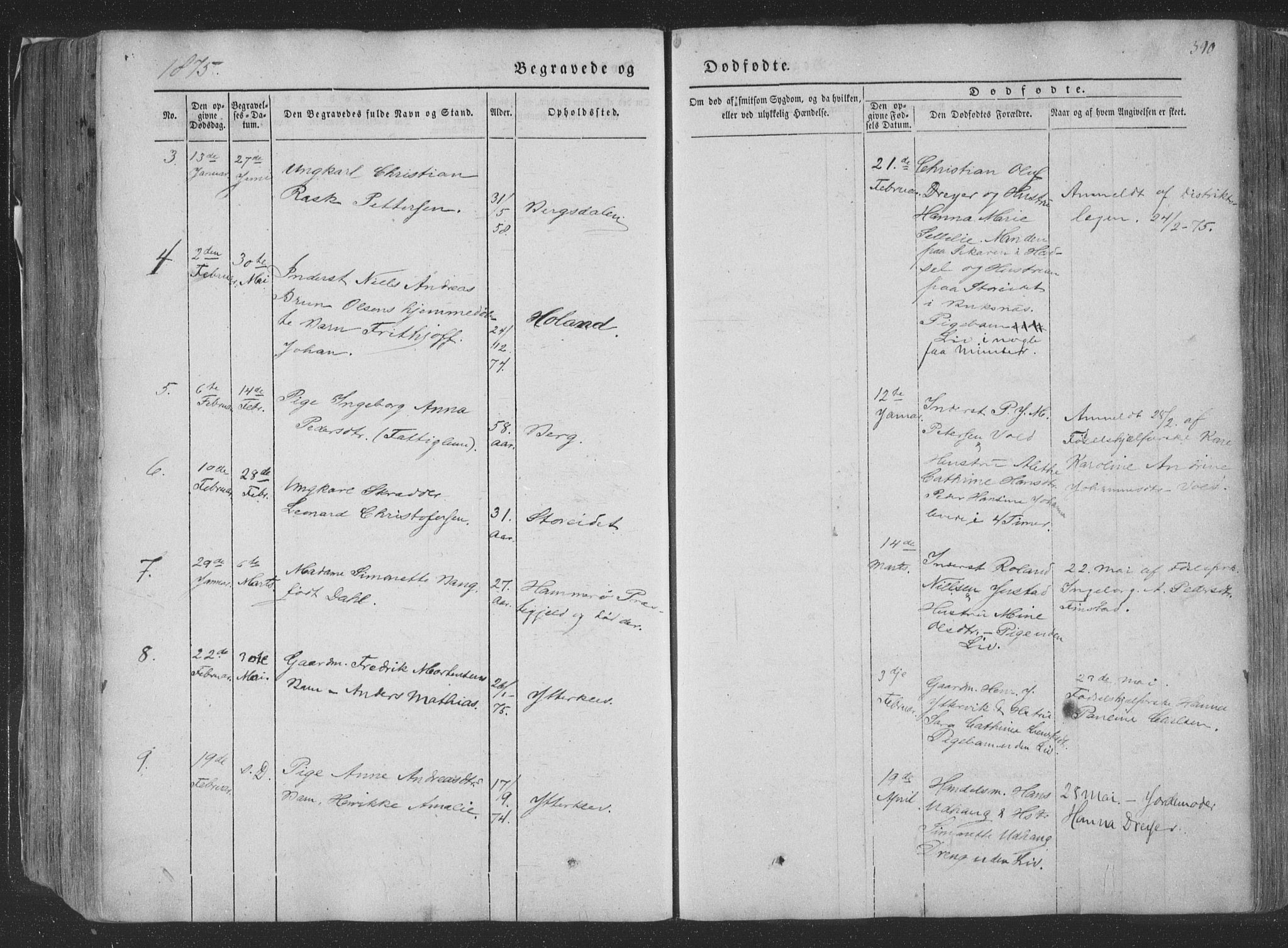 Ministerialprotokoller, klokkerbøker og fødselsregistre - Nordland, AV/SAT-A-1459/881/L1165: Parish register (copy) no. 881C02, 1854-1876, p. 390