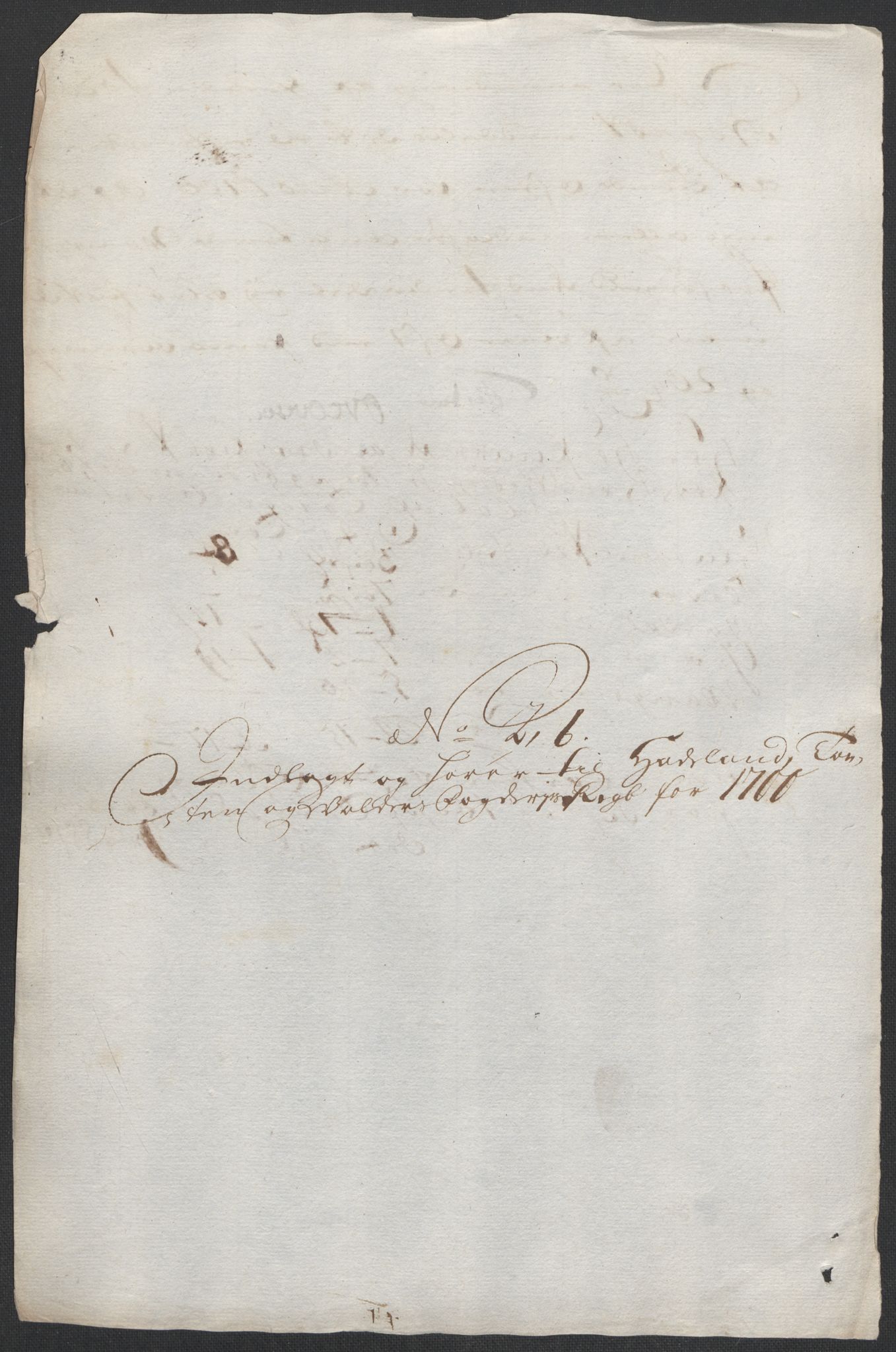 Rentekammeret inntil 1814, Reviderte regnskaper, Fogderegnskap, AV/RA-EA-4092/R18/L1298: Fogderegnskap Hadeland, Toten og Valdres, 1700, p. 288