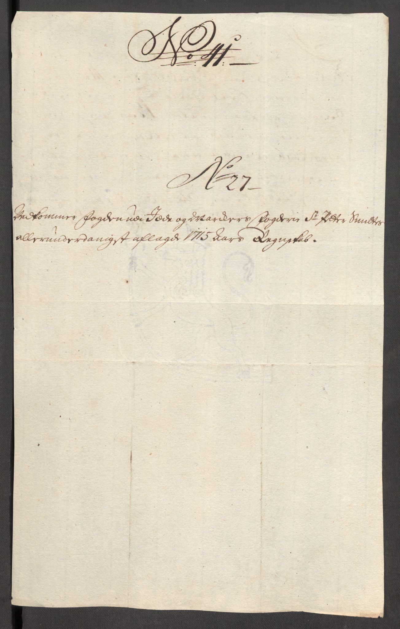 Rentekammeret inntil 1814, Reviderte regnskaper, Fogderegnskap, AV/RA-EA-4092/R01/L0023: Fogderegnskap Idd og Marker, 1715-1716, p. 188