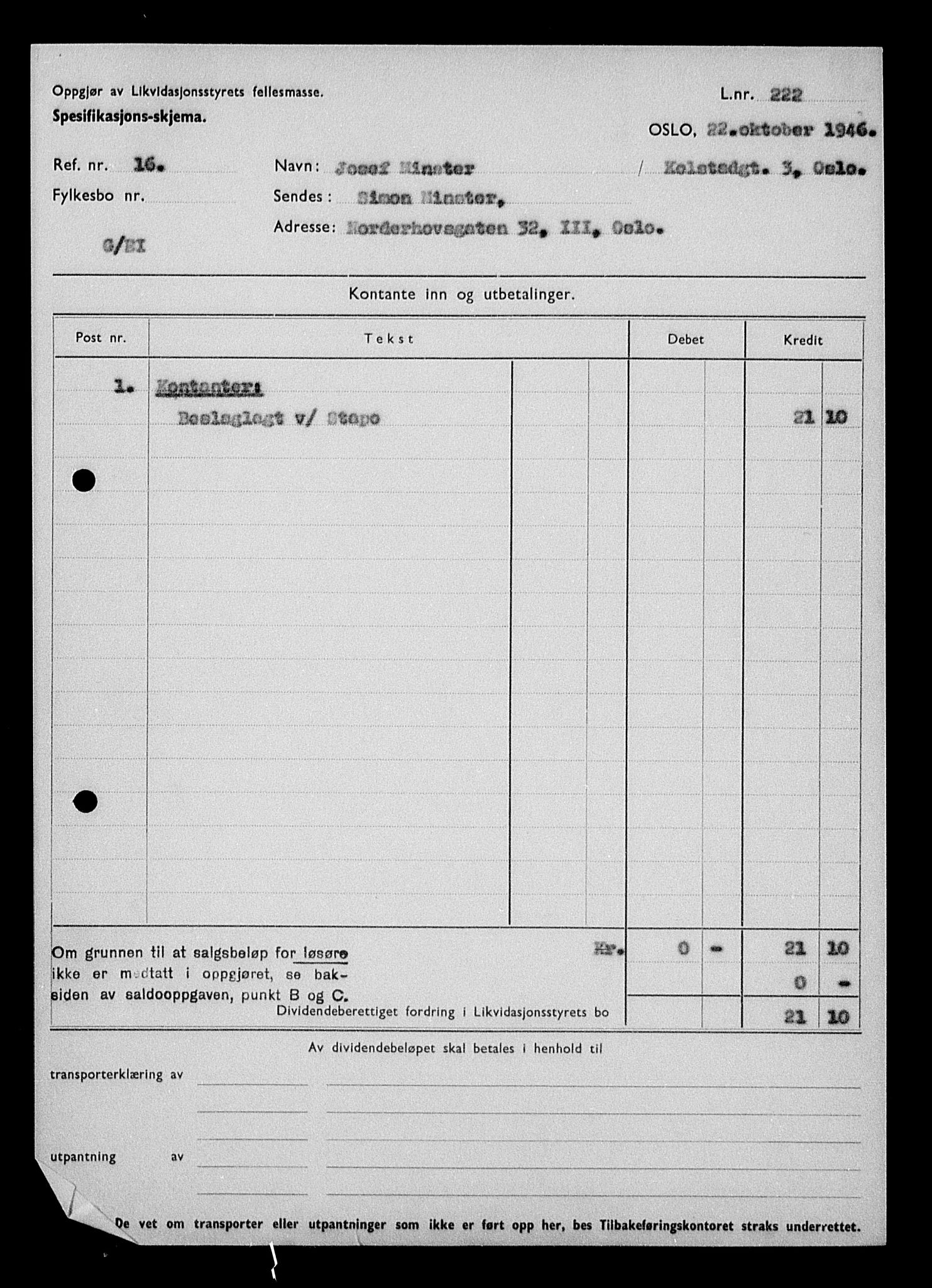 Justisdepartementet, Tilbakeføringskontoret for inndratte formuer, RA/S-1564/H/Hc/Hcc/L0965: --, 1945-1947, p. 556