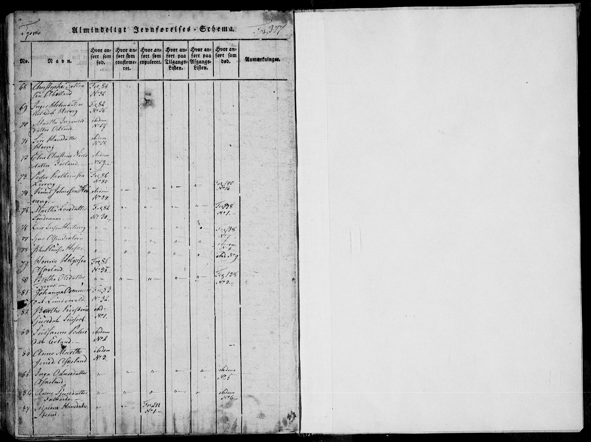 Skjold sokneprestkontor, AV/SAST-A-101847/H/Ha/Haa/L0004: Parish register (official) no. A 4 /1, 1815-1830