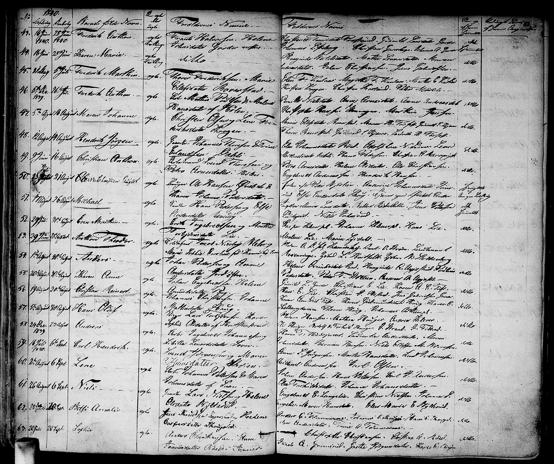 Vestby prestekontor Kirkebøker, SAO/A-10893/F/Fa/L0006: Parish register (official) no. I 6, 1827-1849, p. 82